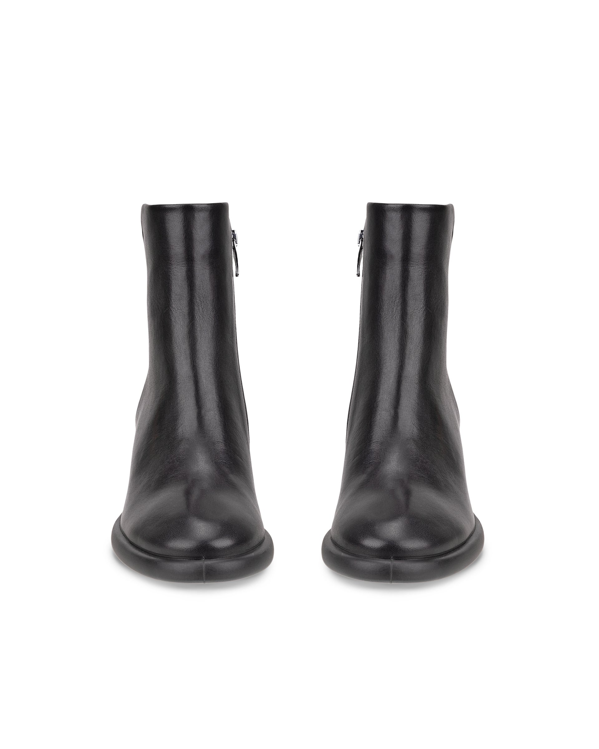 Dámské kožená kotníčková obuv ECCO® Sculpted LX 55 - Černá - Front pair