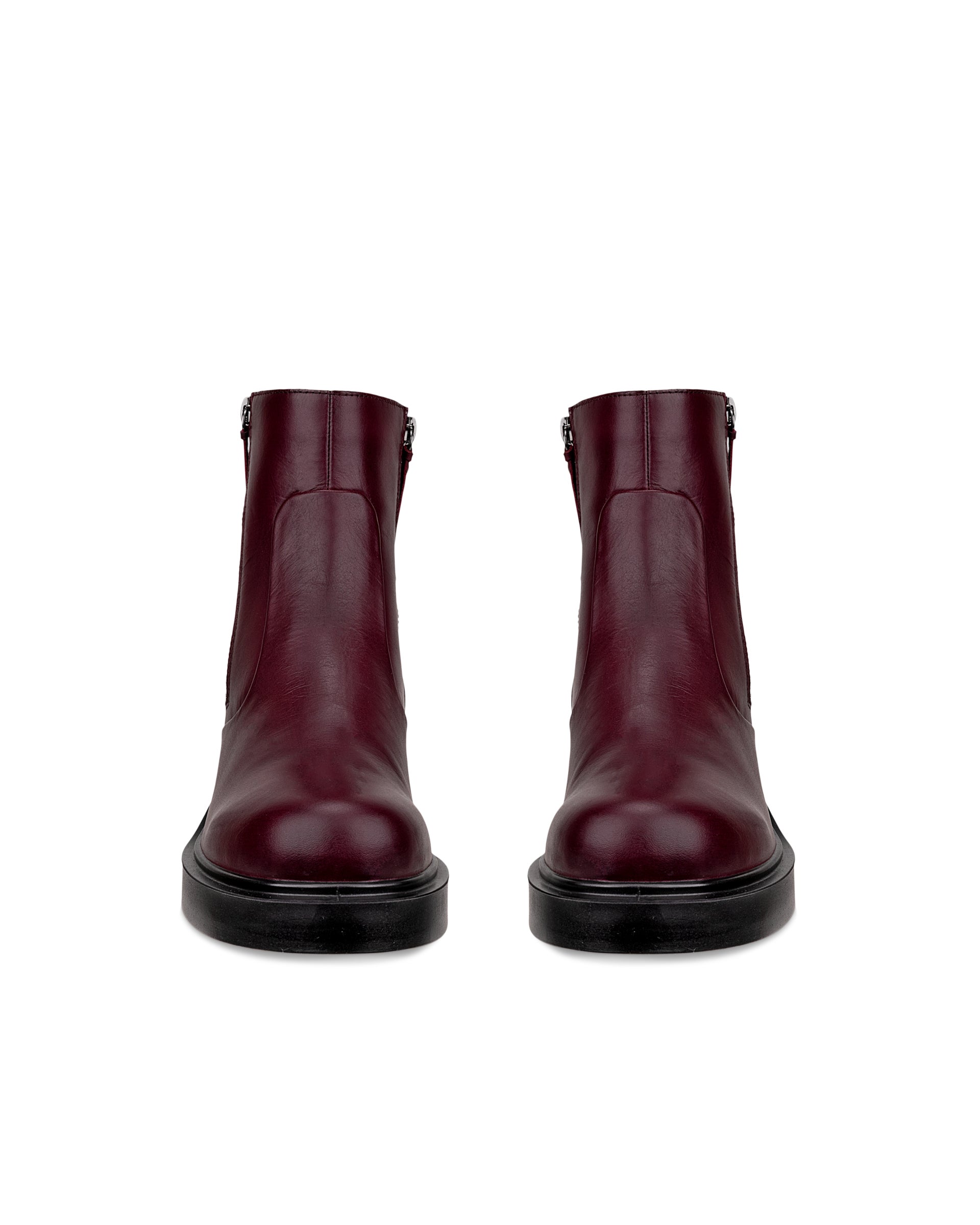ECCO® METROPOLE SEOUL 45 női közepesen magasszárú bőrcsizma - Piros - Front pair