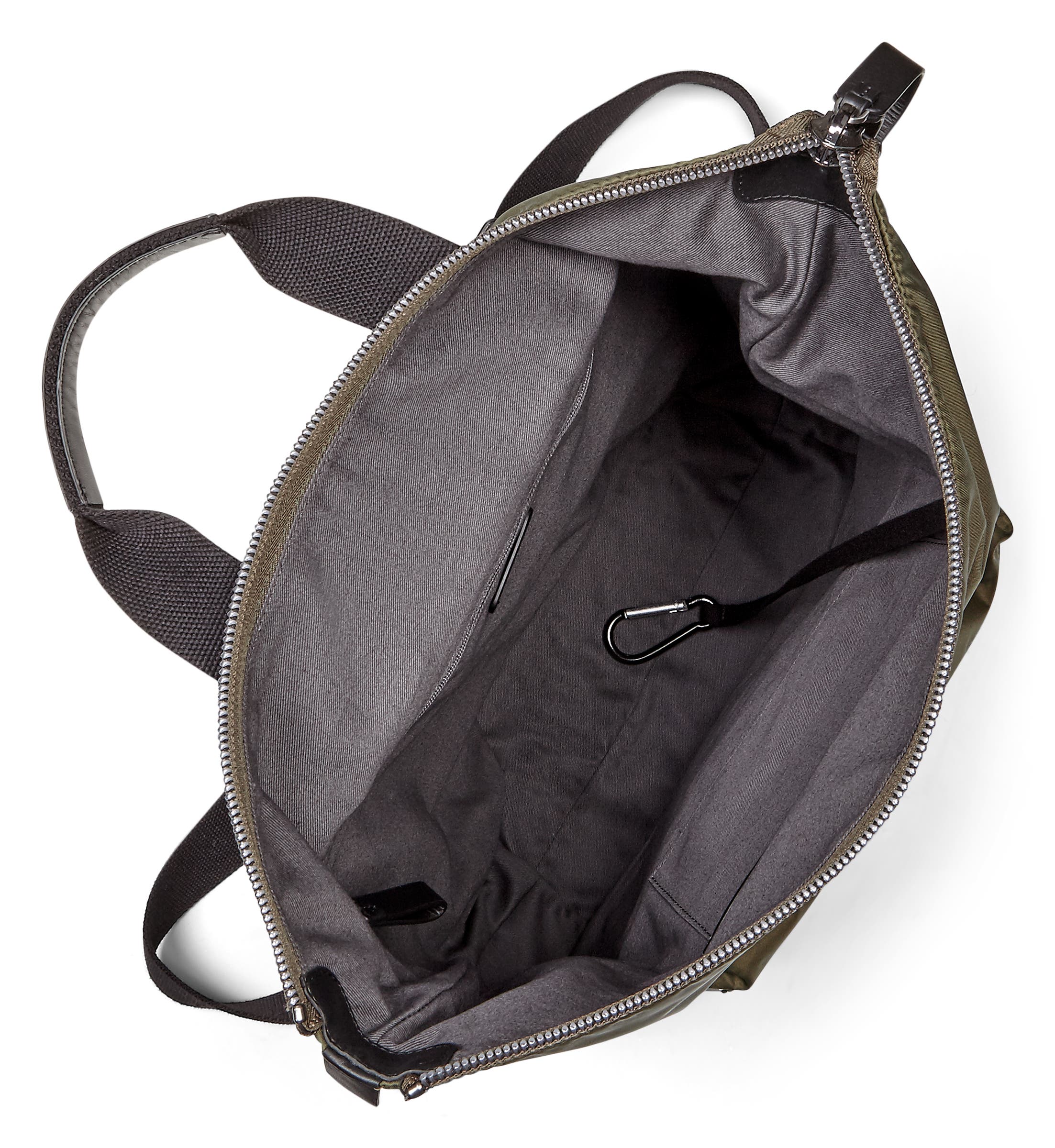 ECCO® Palle Easypack Textile Backpack - Green - Inside