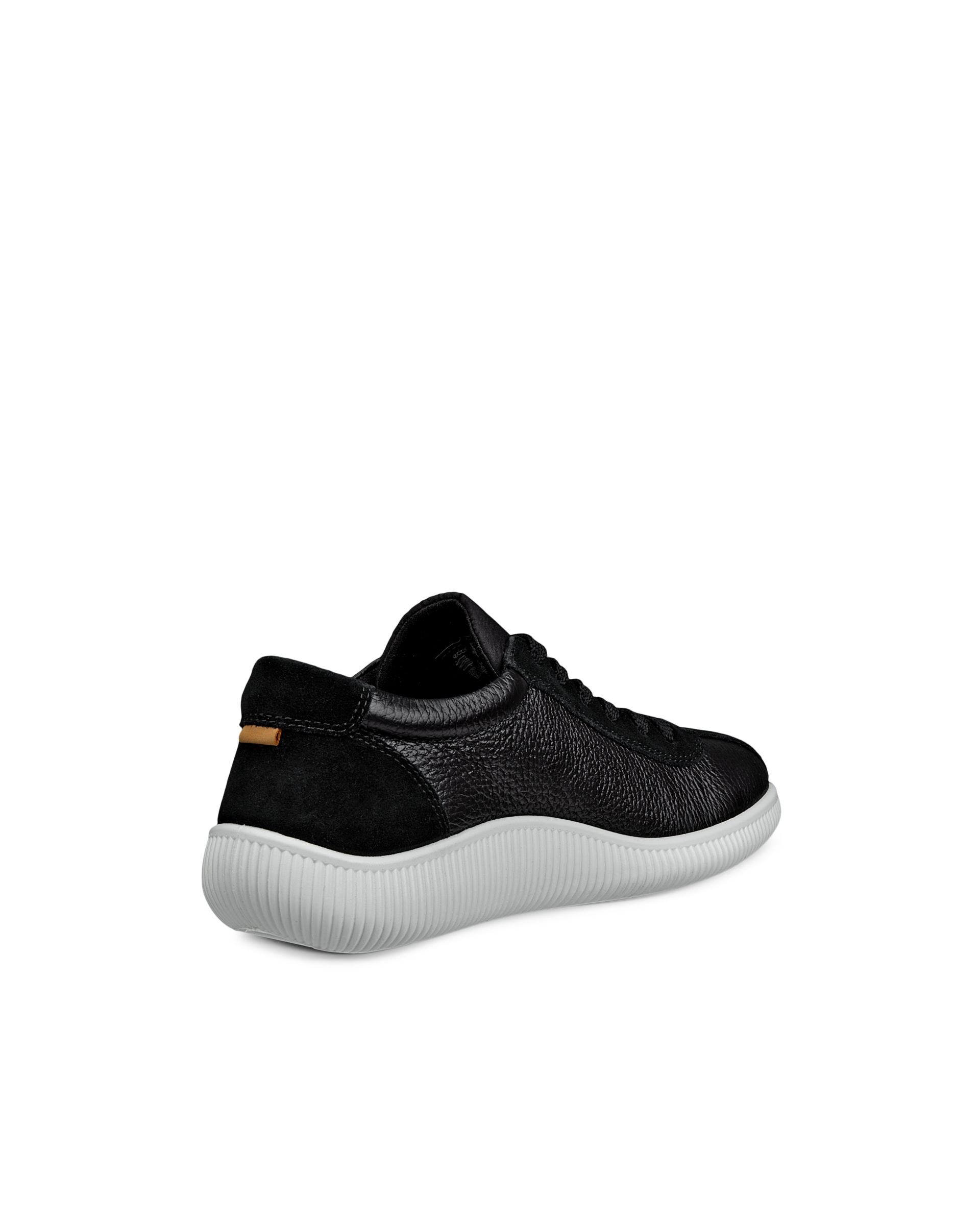ECCO SOFT ZERO WOMEN'S SNEAKER - Black - Back