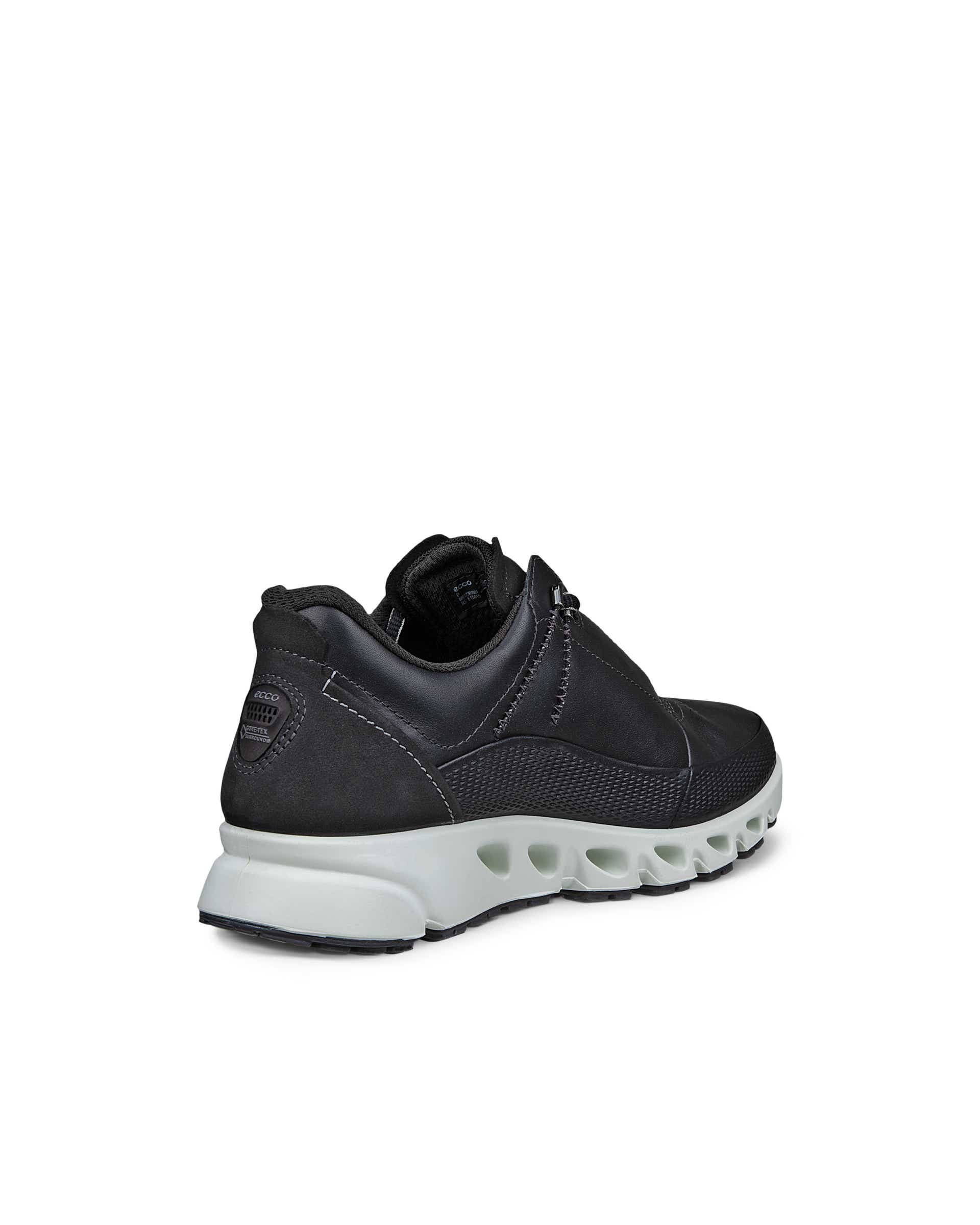 ECCO® Multi-Vent chaussures en cuir Gore-Tex pour femme - Noir - Back
