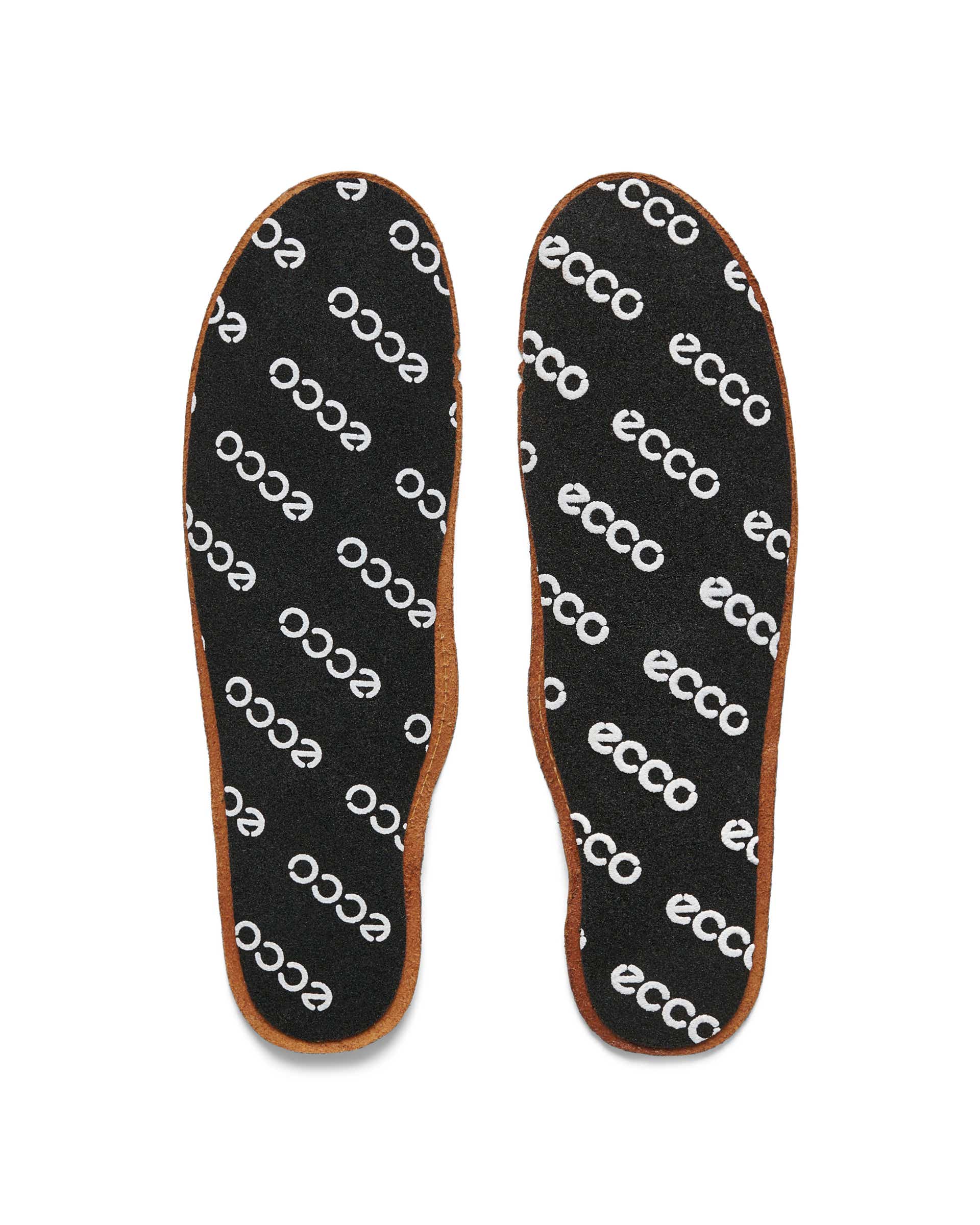 ECCO® Unisex Einlegesohle aus Leder - Braun - Back