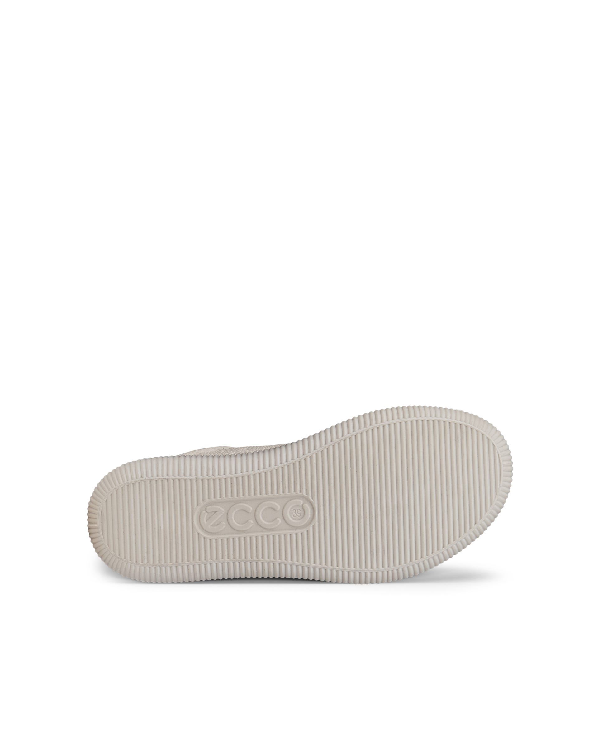 ECCO Soft Zero WOMEN ウィメンズ レザースニーカー - ベージュ - Sole