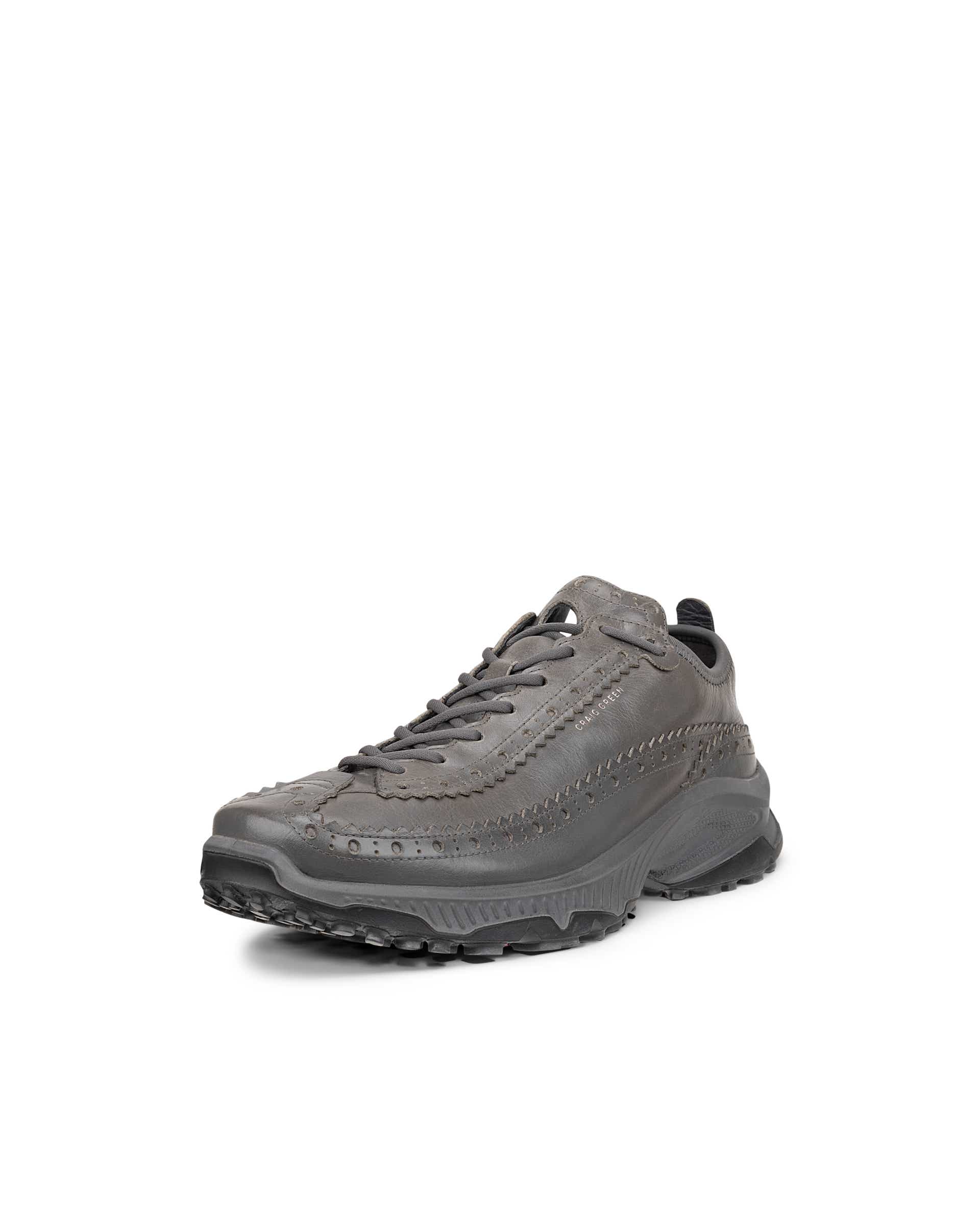 ECCO RECEPTOR XP WOMEN ウィメンズ レザーシューズ - グレー - Main