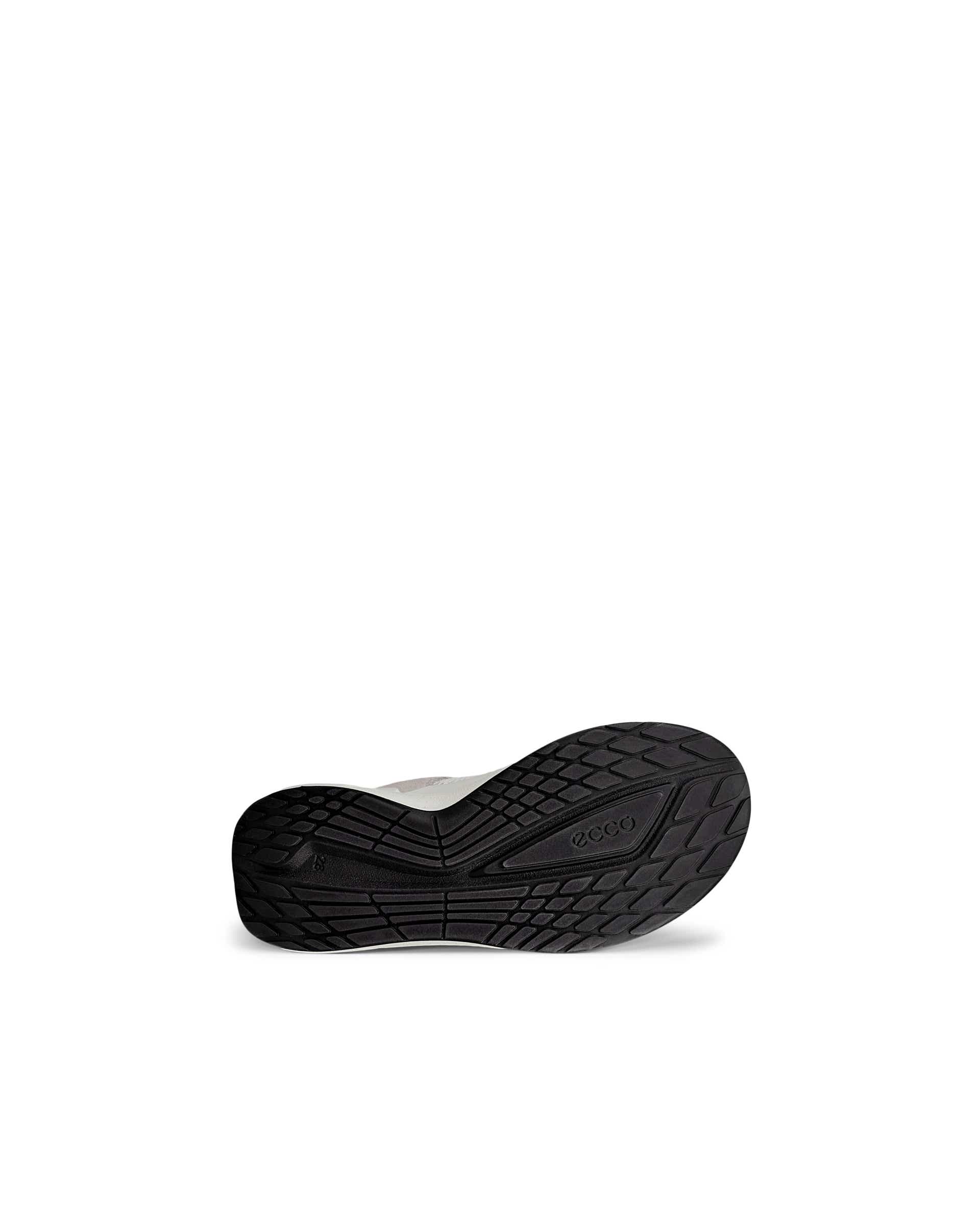 Dětské velurové outdoorové tenisky ECCO® BIOM 2.2 - Bílá - Sole