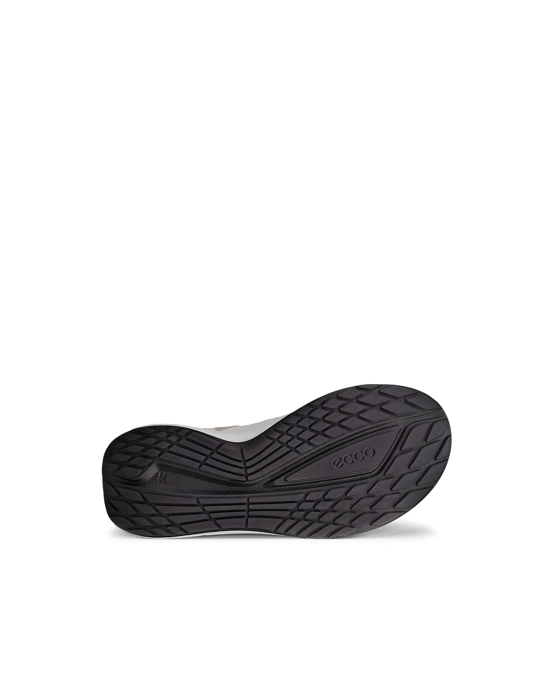 Dětské velurové outdoorové tenisky ECCO® BIOM 2.2 - Bílá - Sole