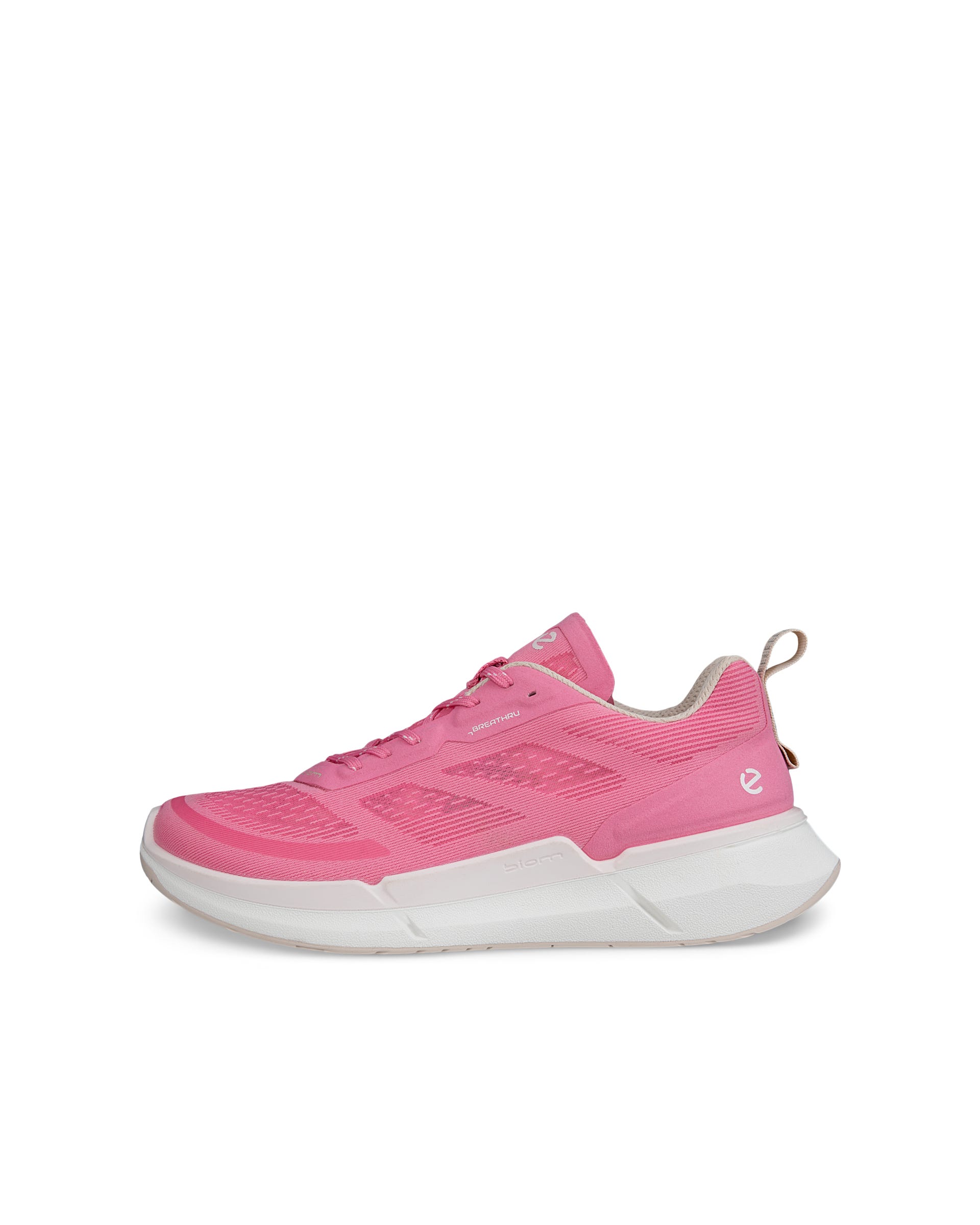 Women's ECCO® BIOM 2.2 Low Breathru Textile Sneaker - Pink - Outside