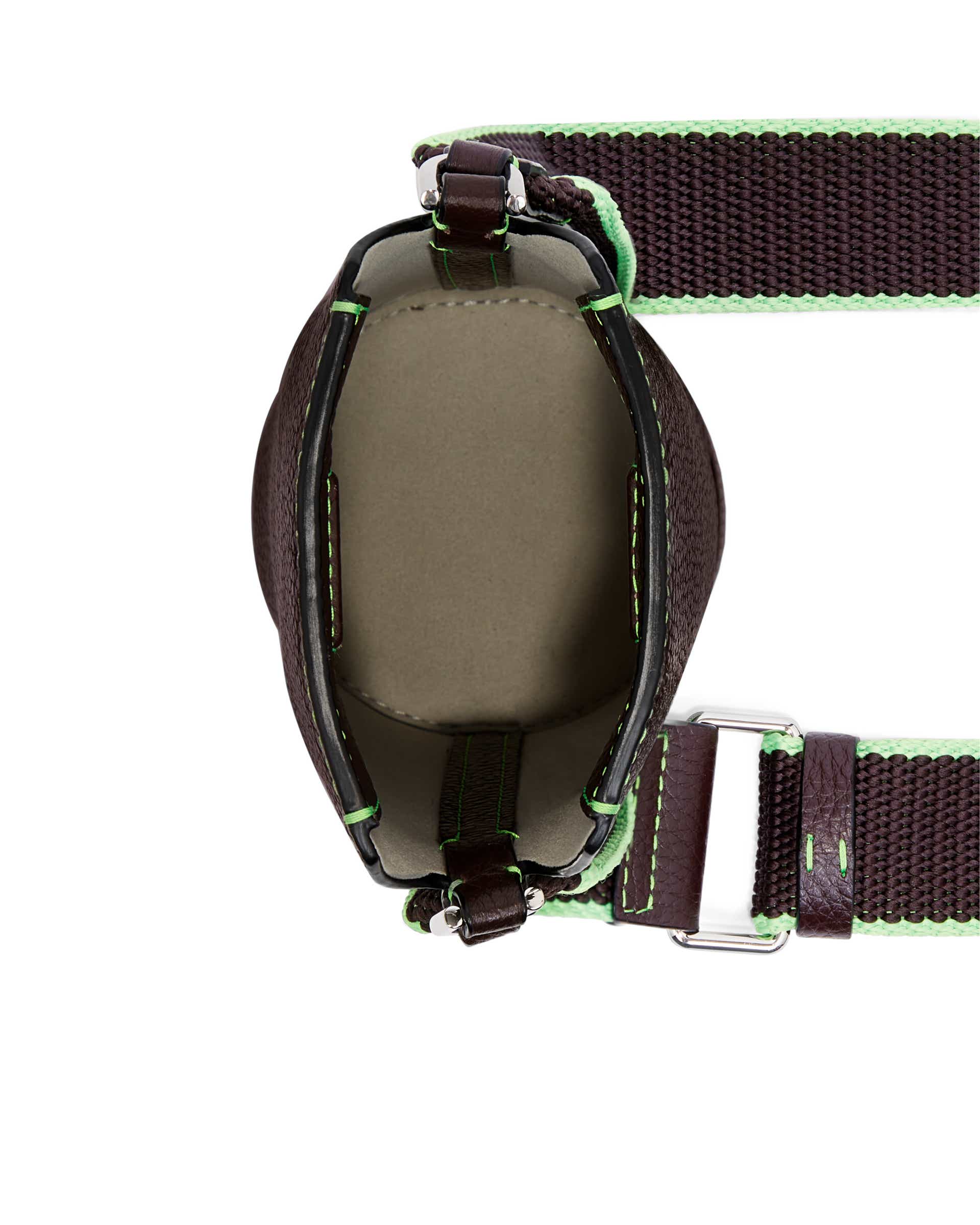 ECCO® Pot Bag Leather Crossbody Bag - Brown - Birdeye