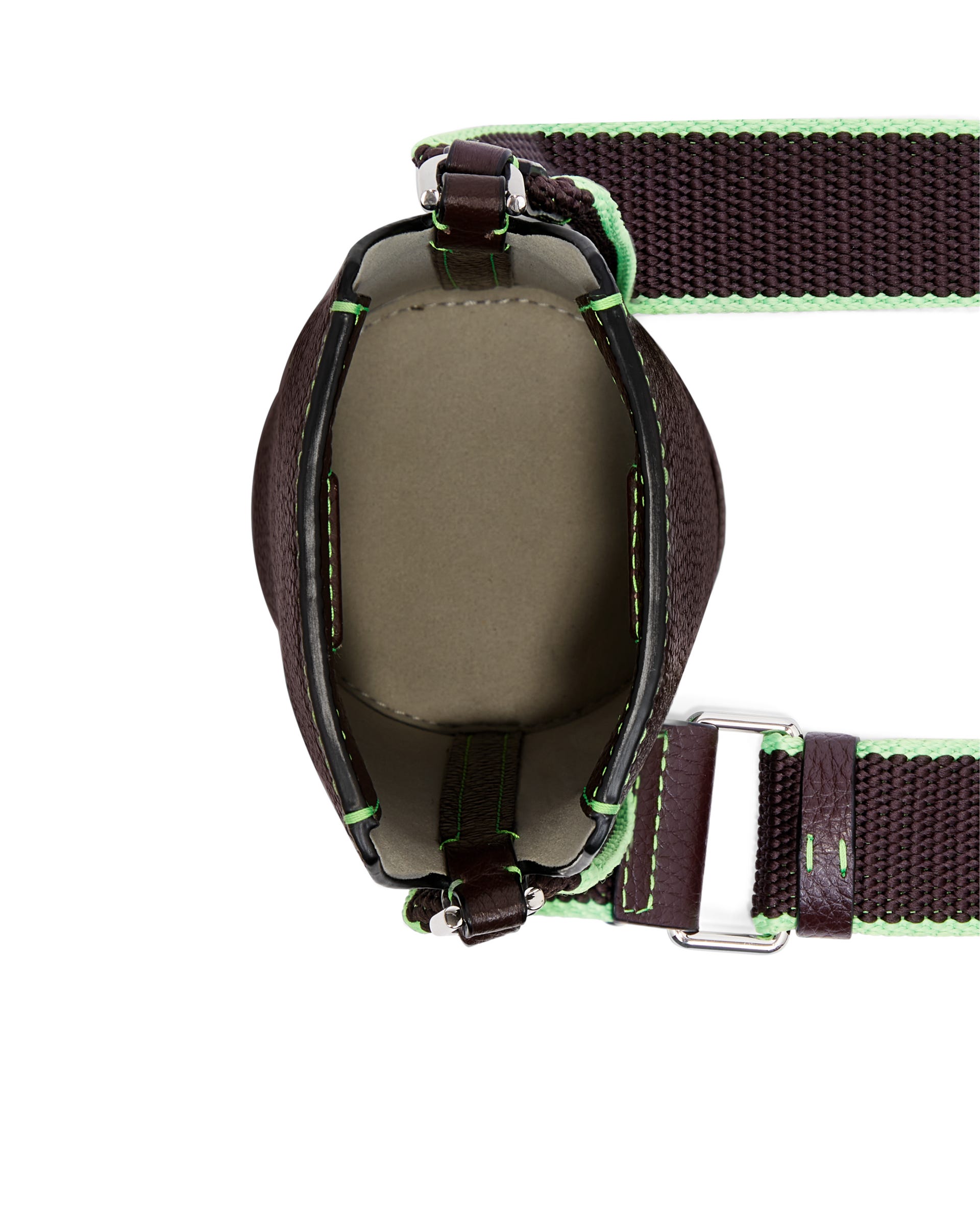 ECCO® Pot Bag Leather Crossbody Bag - Brown - Birdeye