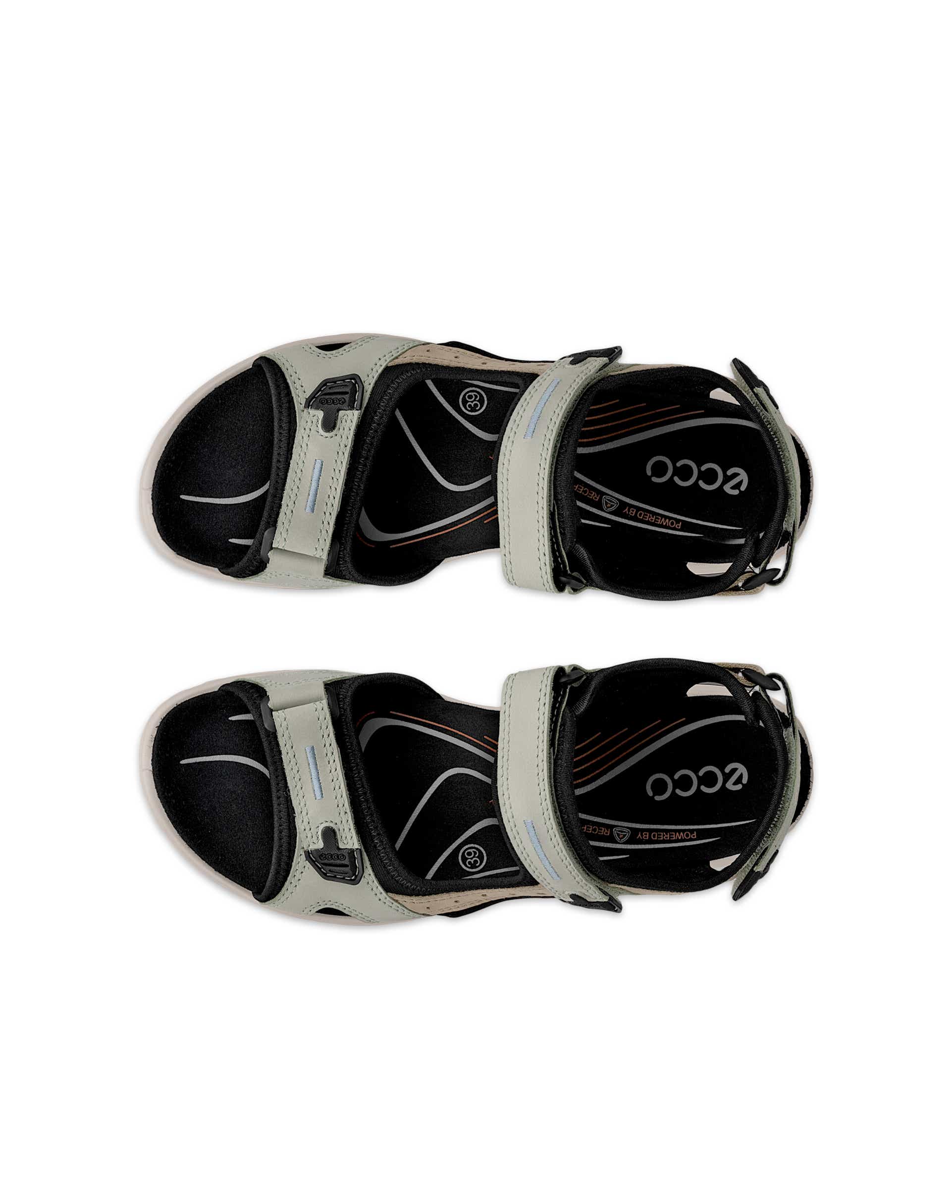 ECCO Women's Offroad Sandals - Green - Top left pair