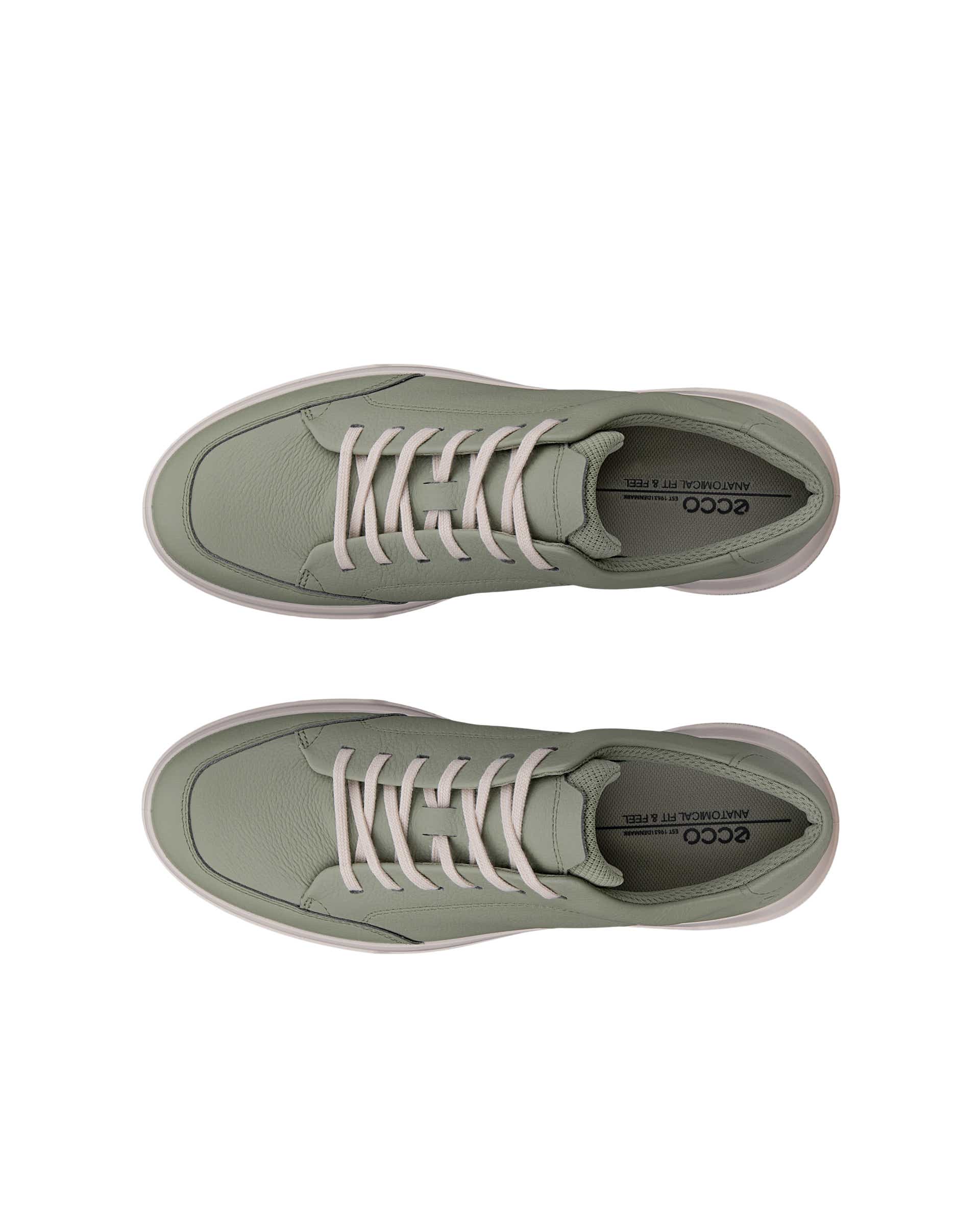 ECCO® MOVE Damen Ledersneaker - Grün - Top left pair