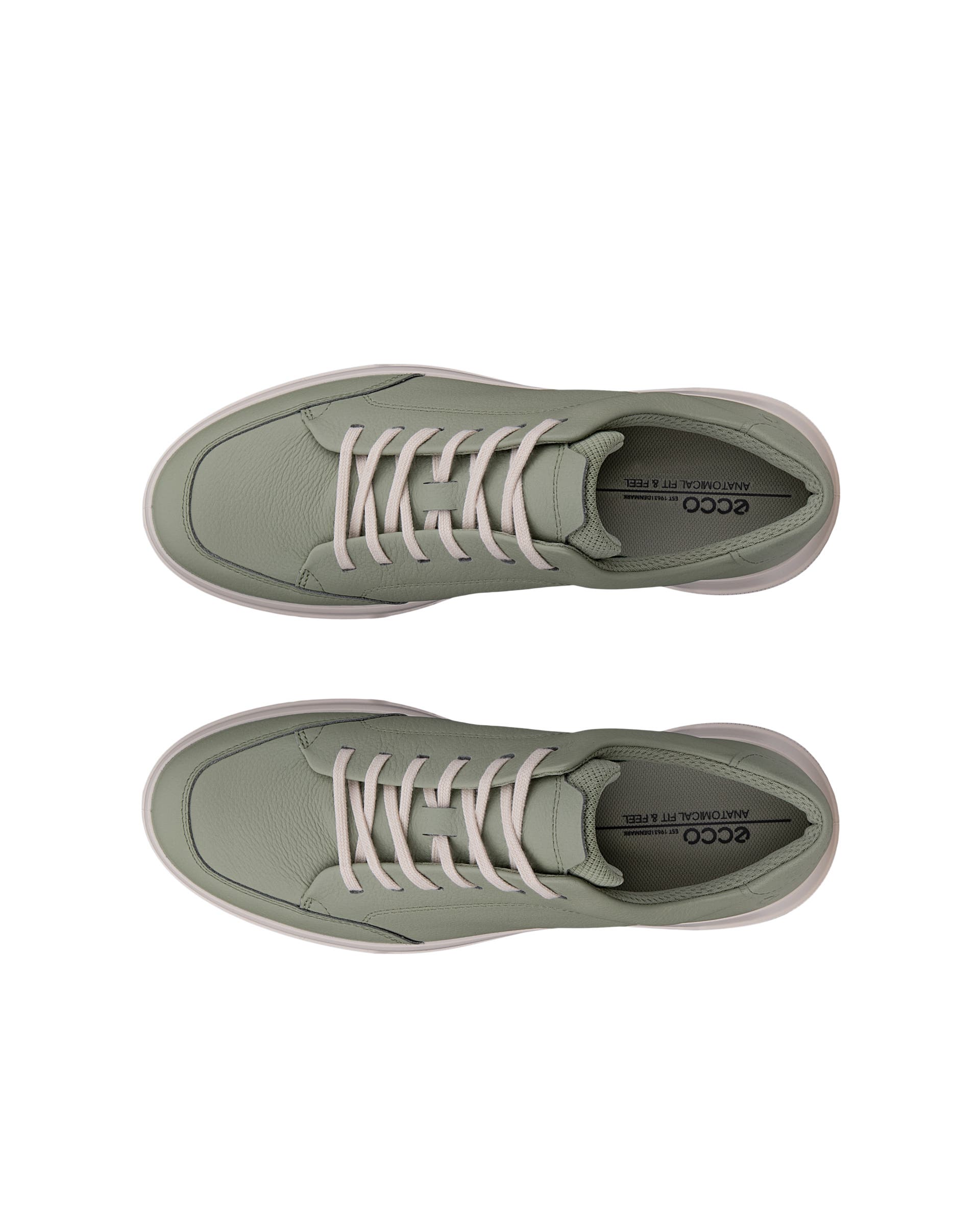 ECCO® MOVE Damen Ledersneaker - Grün - Top left pair