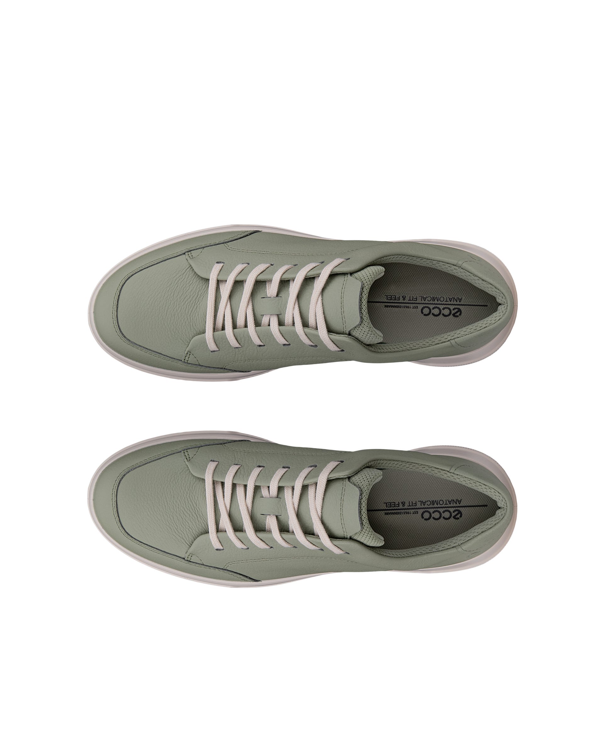 Dámske kožené tenisky ECCO® MOVE - Zelená - Top left pair