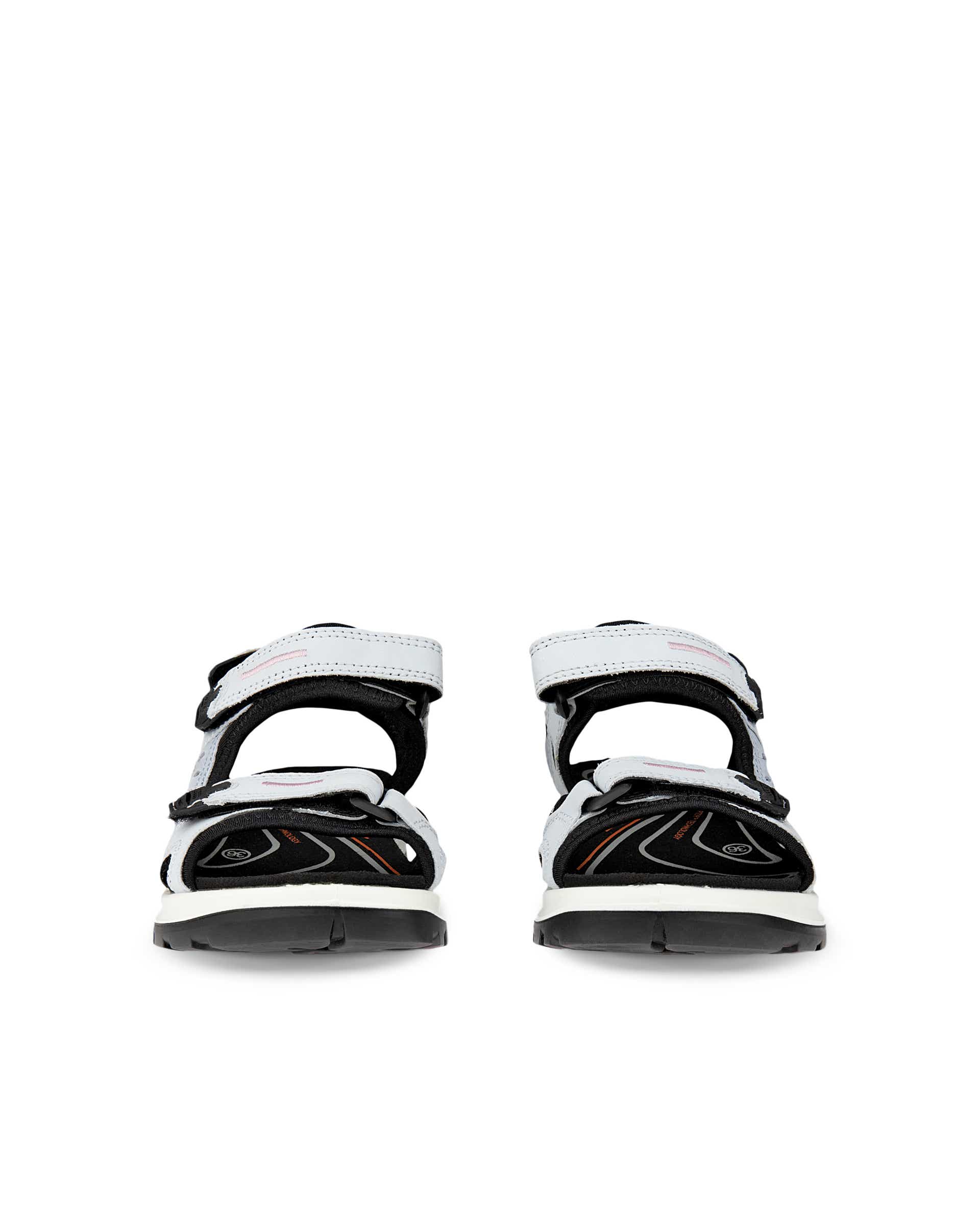 Dámské nubukové outdoorové sandály ECCO® Offroad Yucatan - Modrá - Front pair