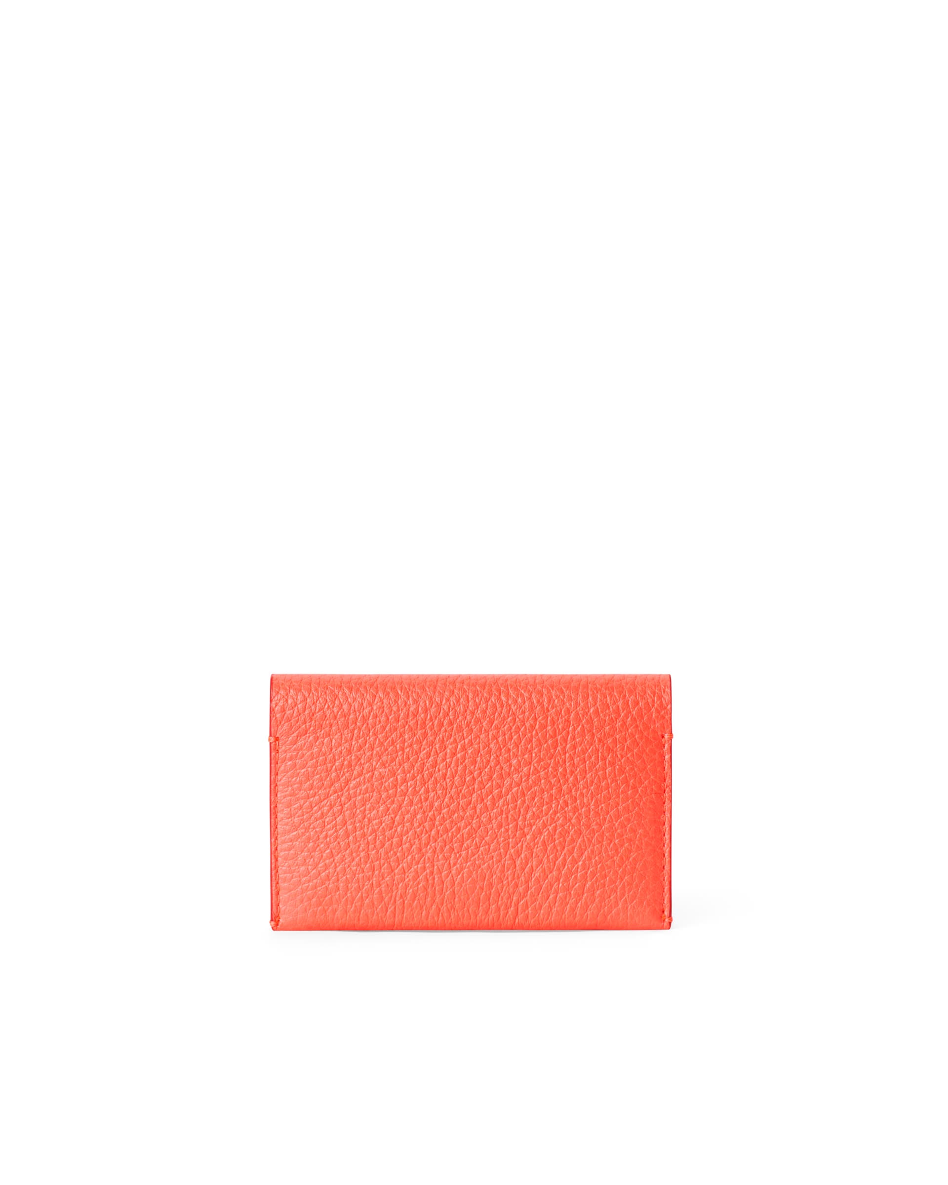 ECCO Business Card Purse レザーカードケース - レッド - Back