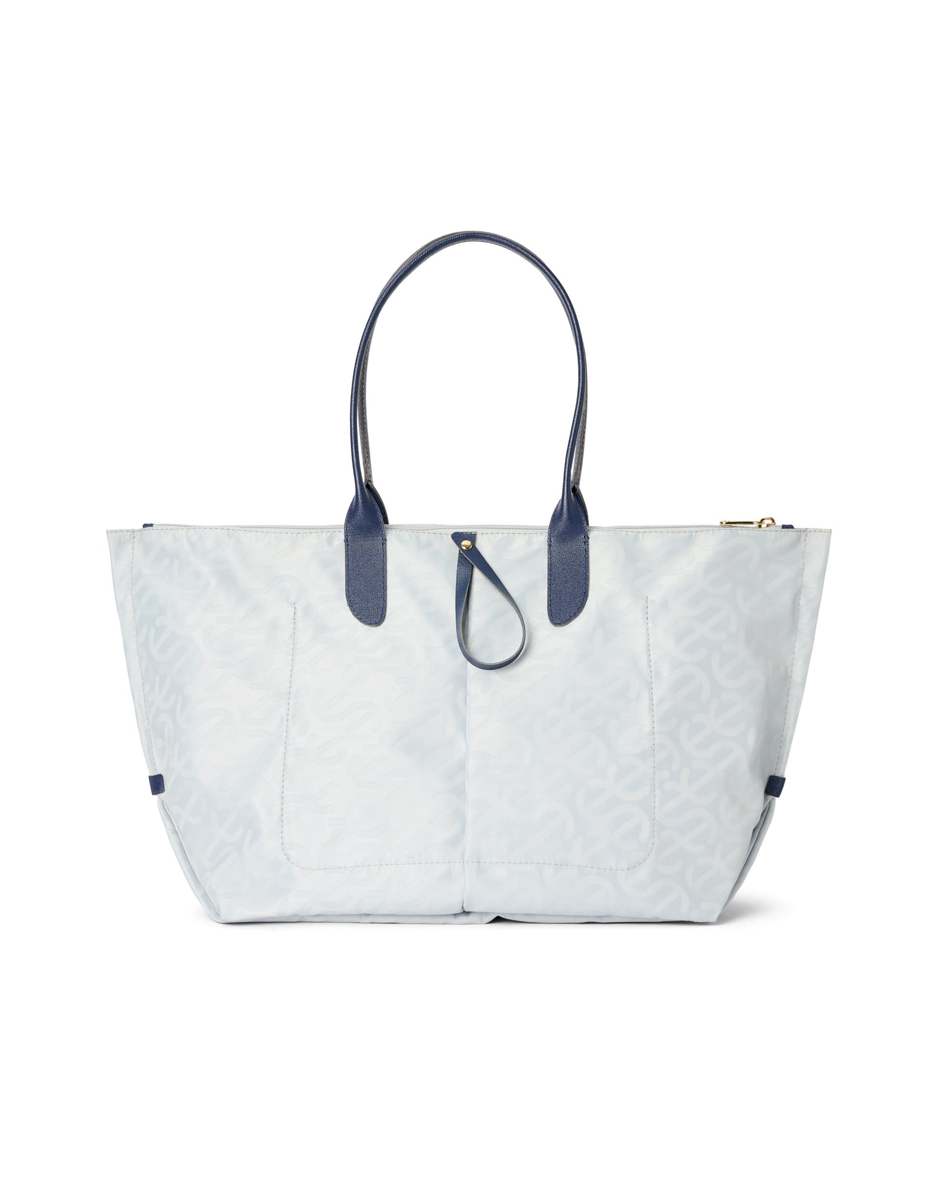 ECCO® Tote Shopper aus Leder - Grau - Back
