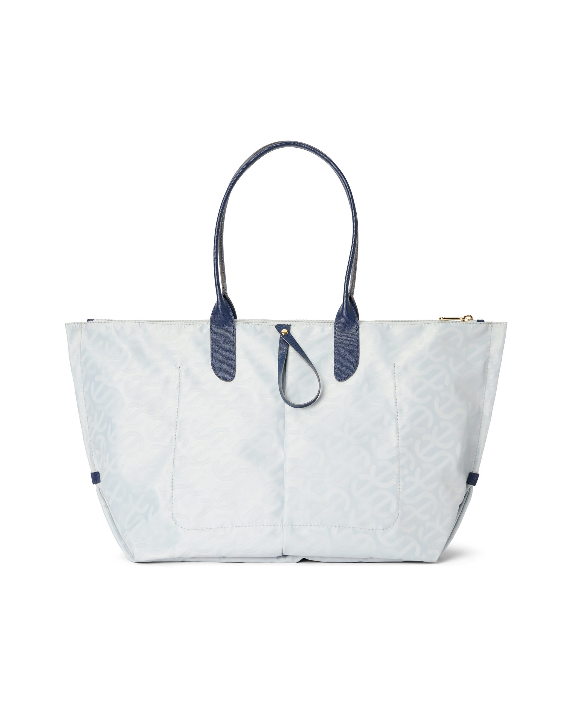 ECCO® Tote Shopper aus Leder - Grau - Back