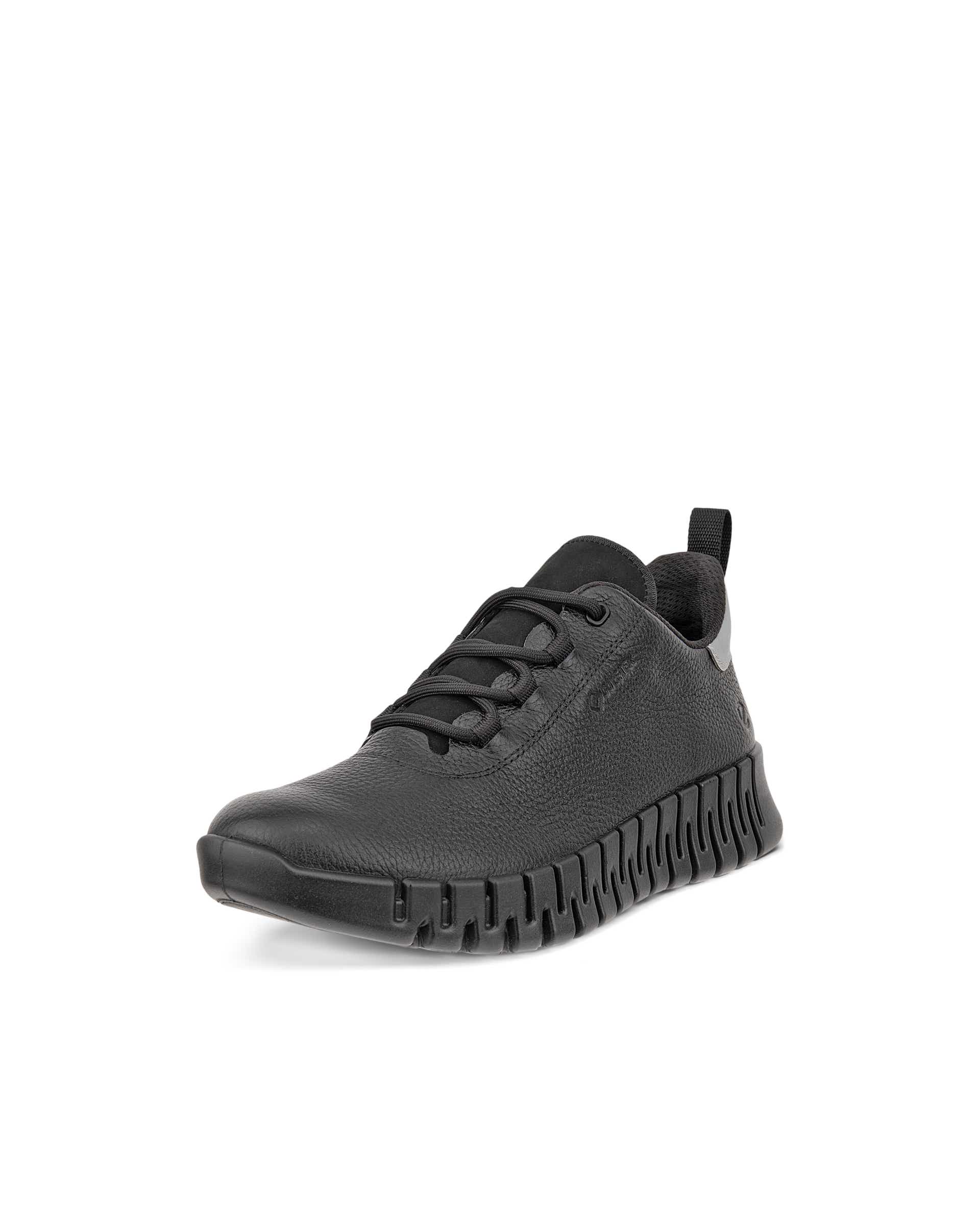 ECCO® Gruuv Damen Ledersneaker mit Gore-Tex - Schwarz - Main