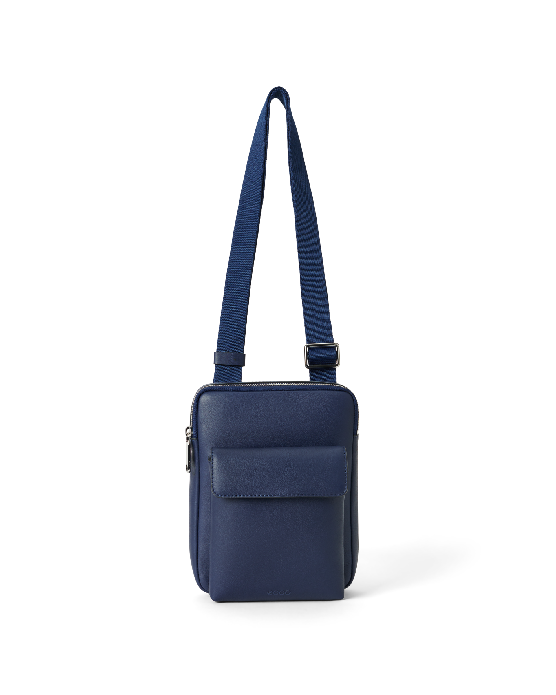 Coachメンズ　ビジネスショルダー紺 青のレザーショルダーバッグ COACH 青色レザー ショルダーバッグ 青色