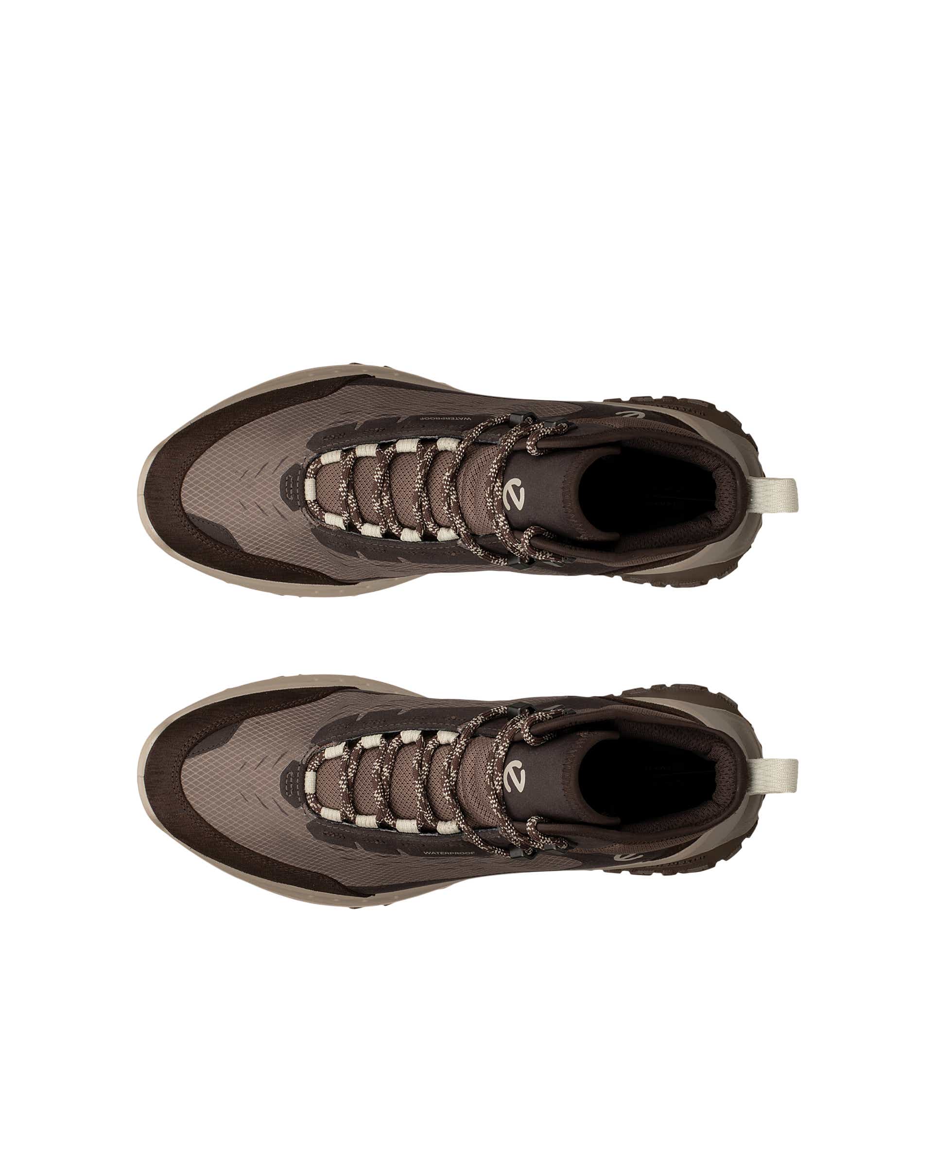 Men's ECCO® ULT-TRN Mid-Cut Outdoor Boot - Brown - Top left pair