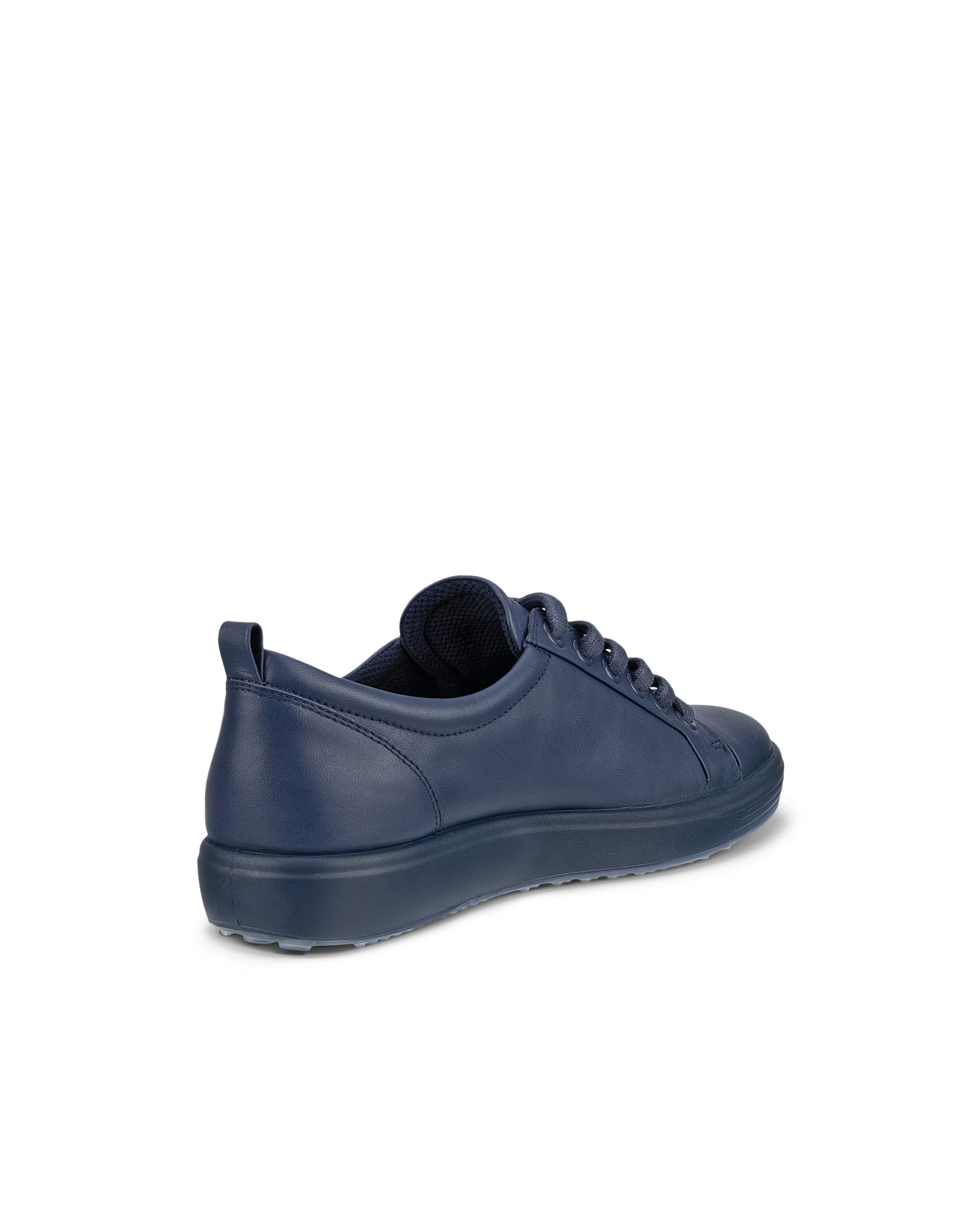 ECCO Soft 7 ウィメンズ レザーGore-Texスニーカー - ブルー - Back