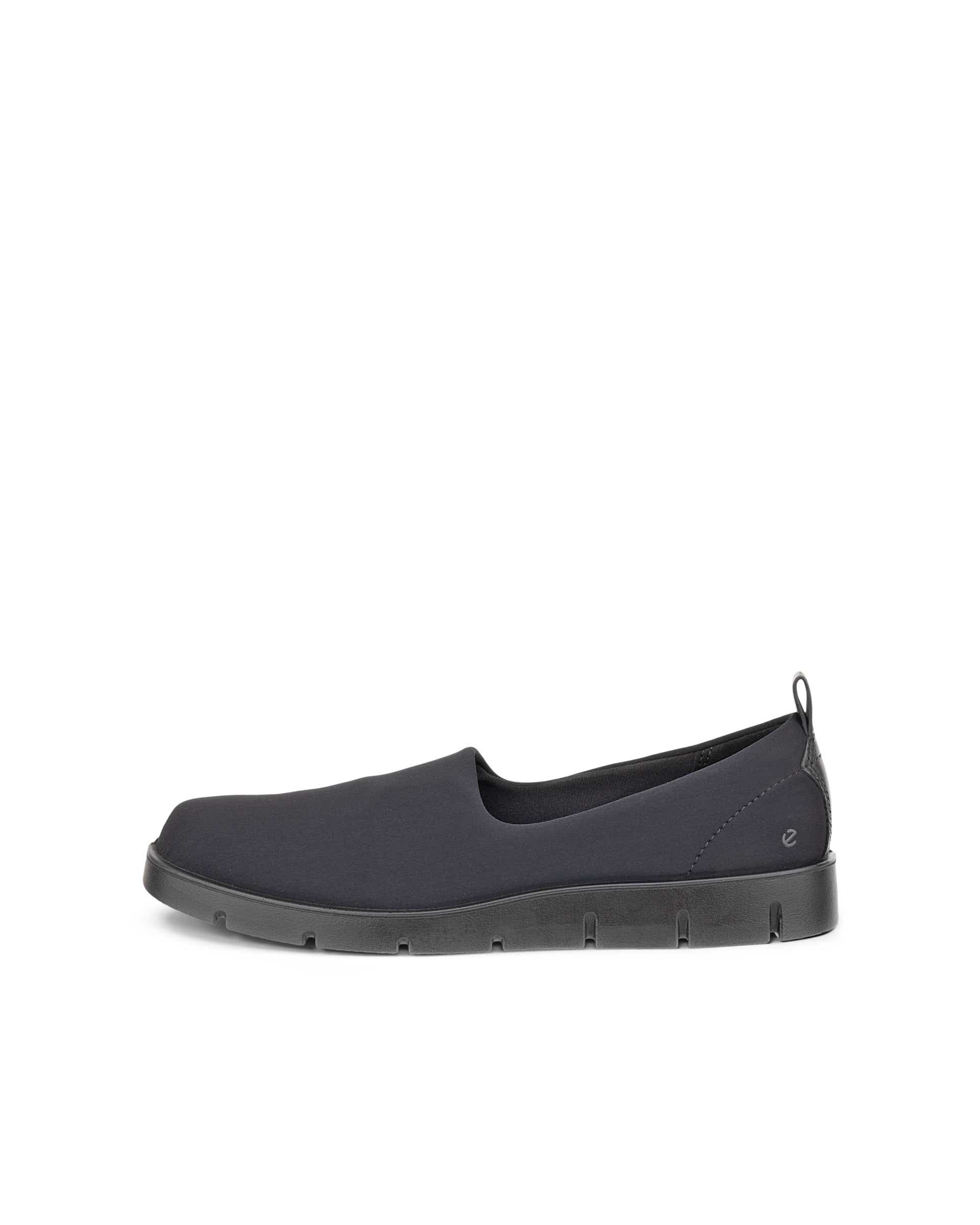 ECCO® Bella női belebújós textilcipő - Fekete - Outside