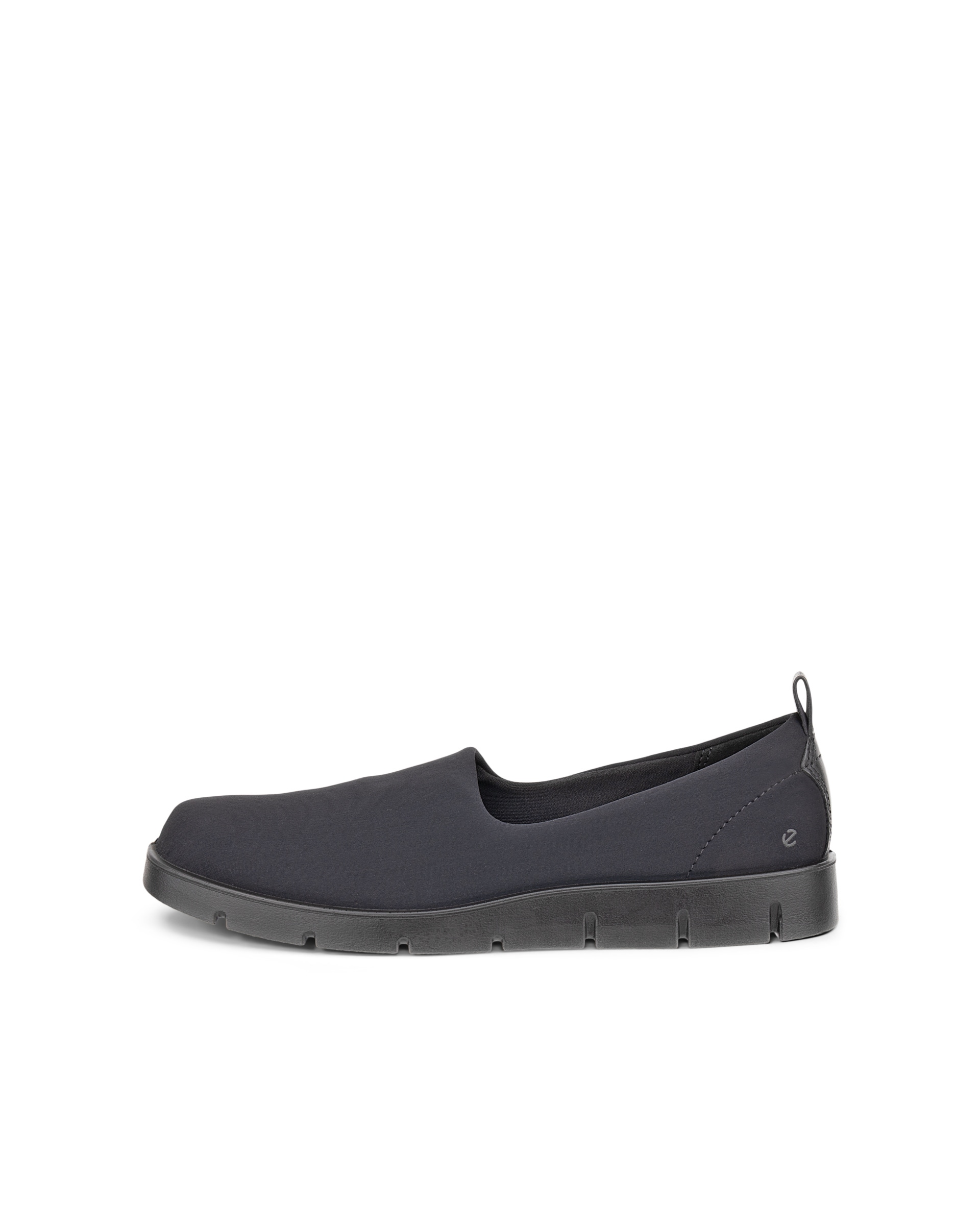 Zapatillas de tela sin cordones ECCO® Bella para mujer - Negro - Outside
