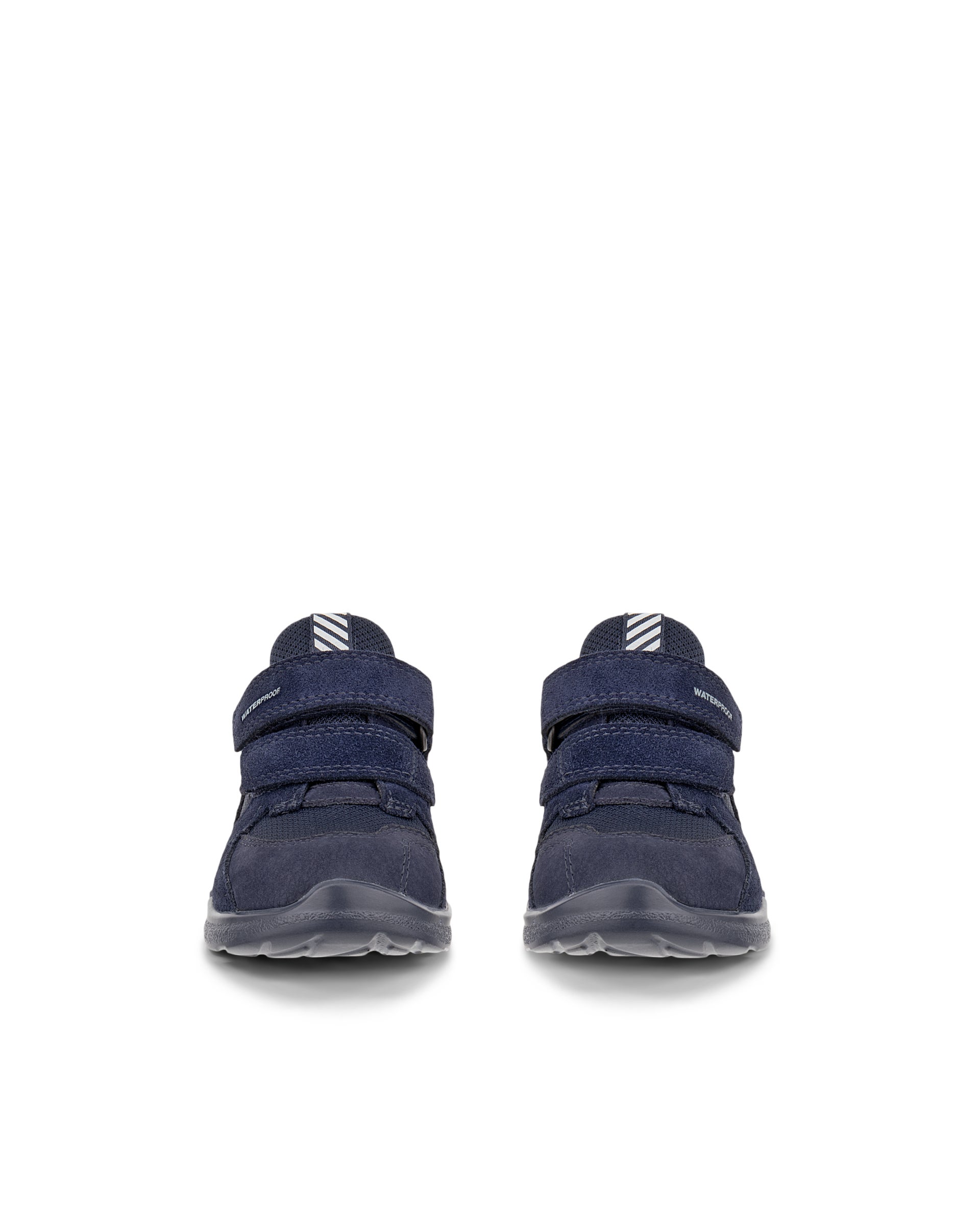 Otroški ležerni čevlji iz usnja nubuk ECCO® BIOM 2.2 - Modra - Front pair