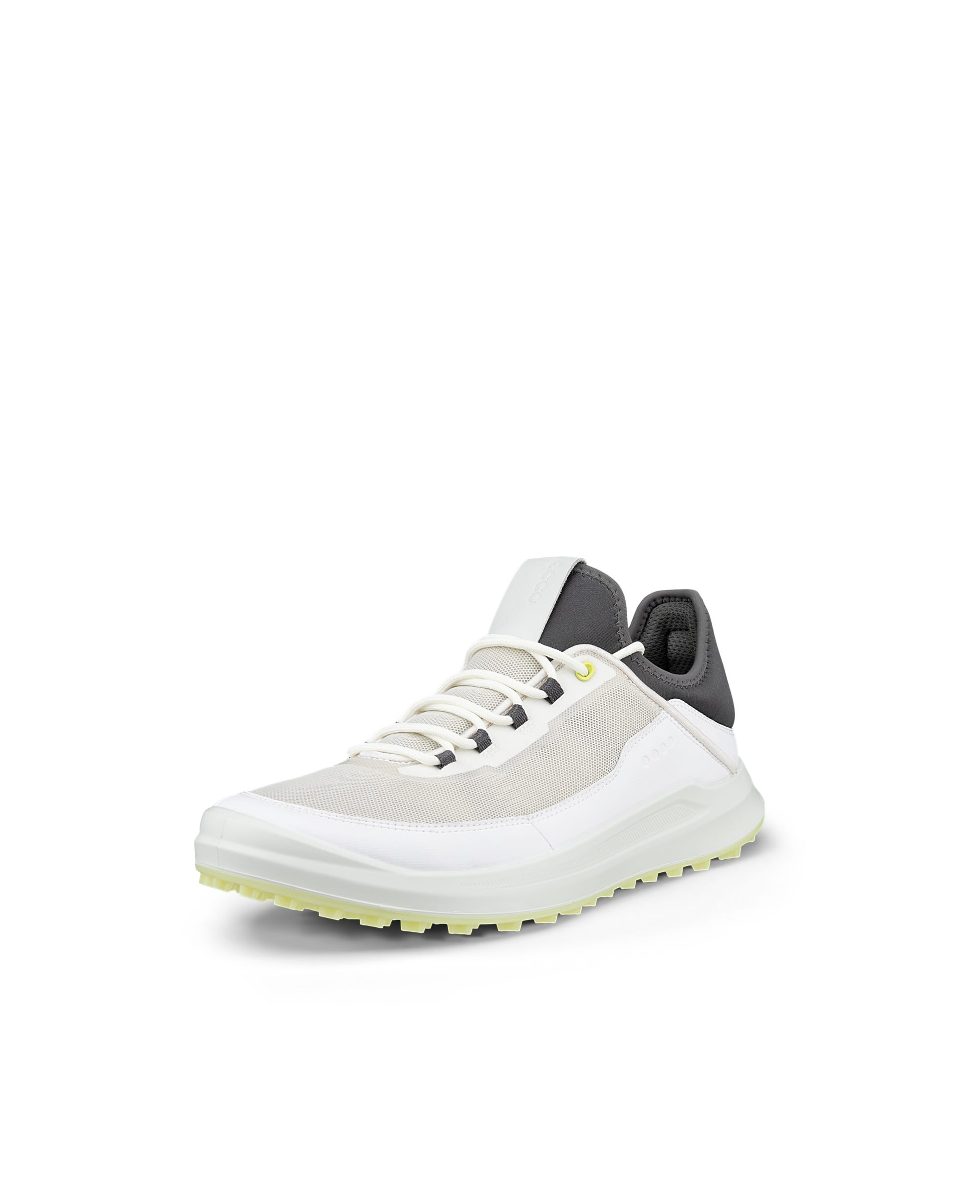 Men's ECCO® Golf Core Textile Golf Shoe - White - Main