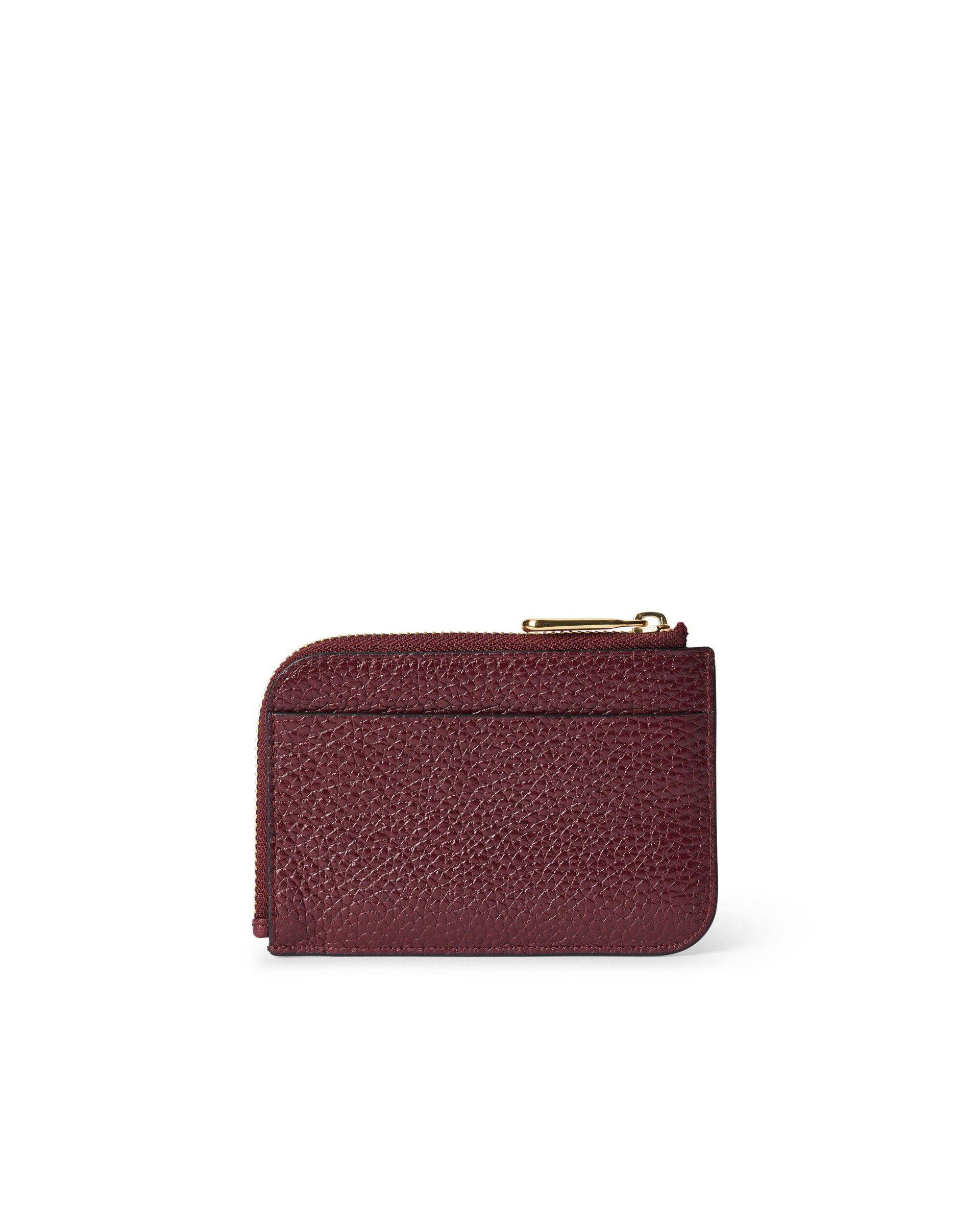 ECCO® Leather Card Case - Red - Back