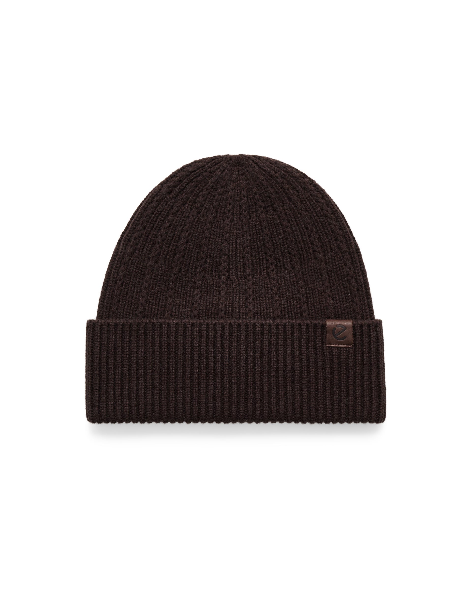 ECCO® WOMEN CABLE KNIT BEANIE Damen Mütze - Braun - Main