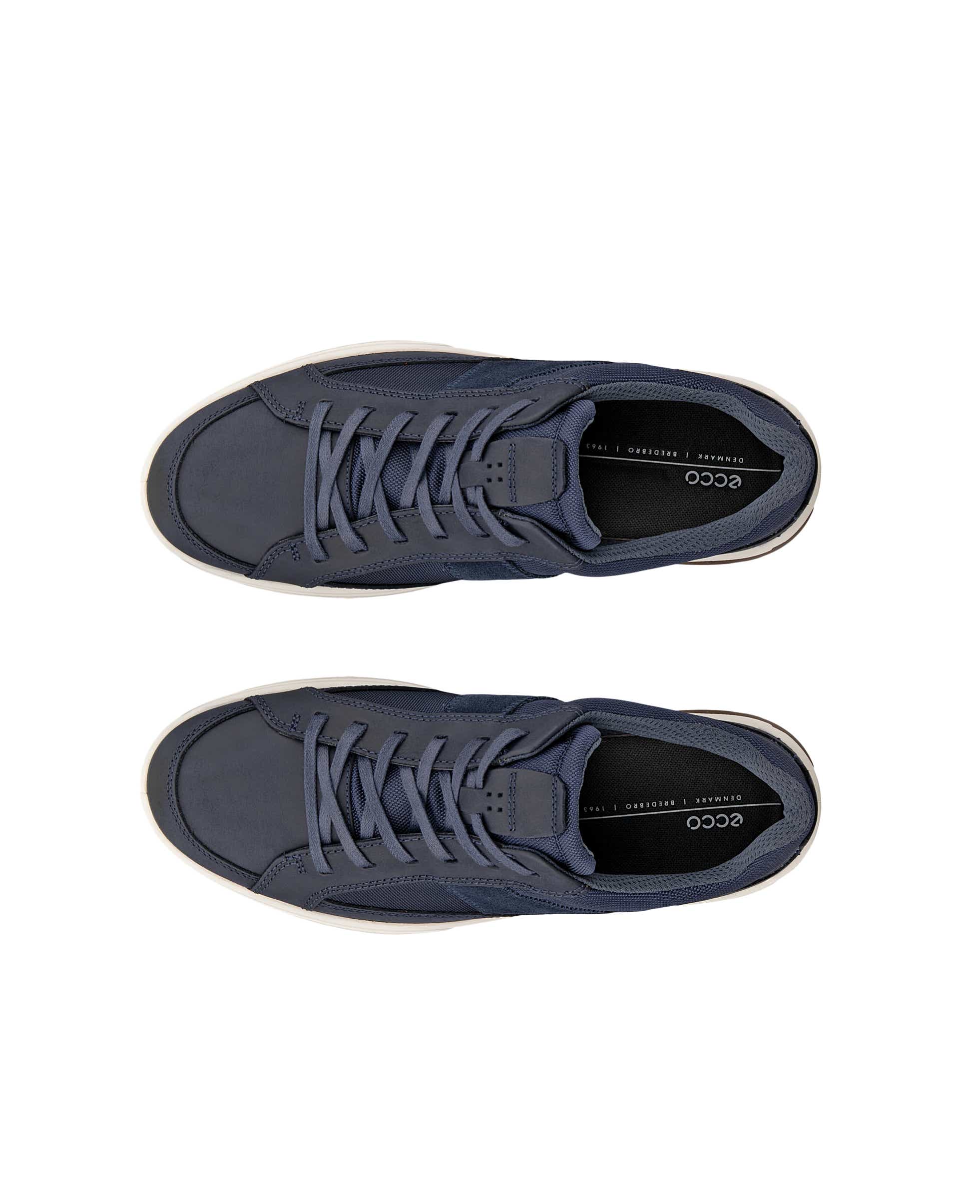 ECCO® BYWAY 2.0 baskets en toile pour homme - Bleu - Top left pair