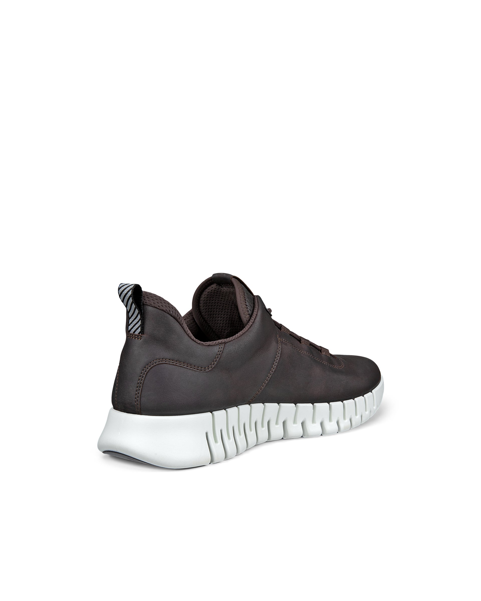 ECCO® Gruuv Herren Sneaker aus Nubukleder - Braun - Back