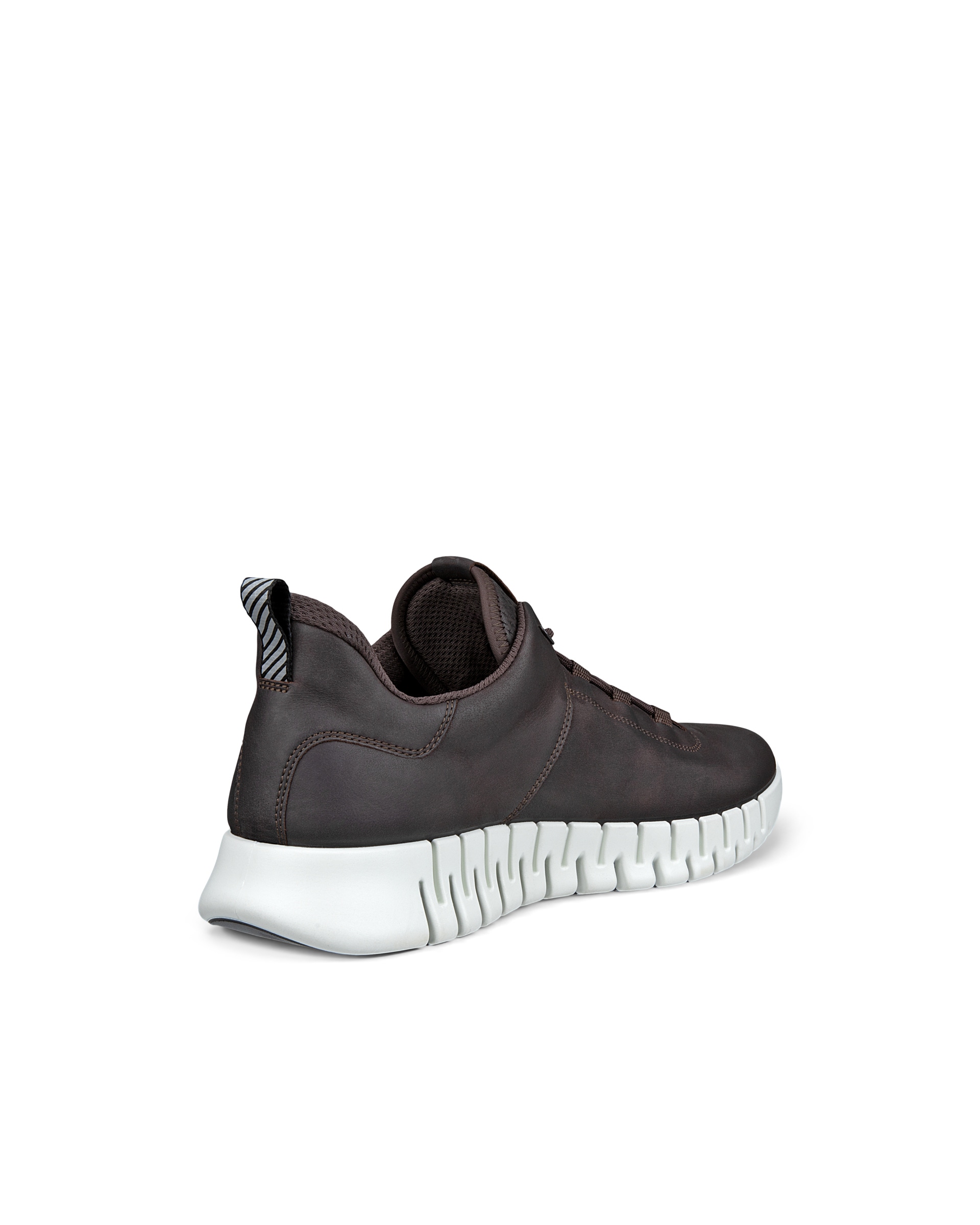 ECCO® Gruuv Herren Sneaker aus Nubukleder - Braun - Back