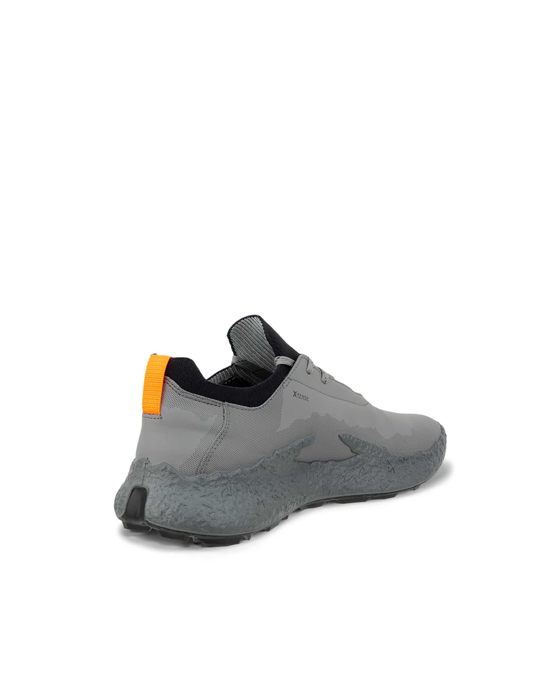 Men's ECCO® Golf BIOM H5 Leather Waterproof Golf Shoe - Grey - Back
