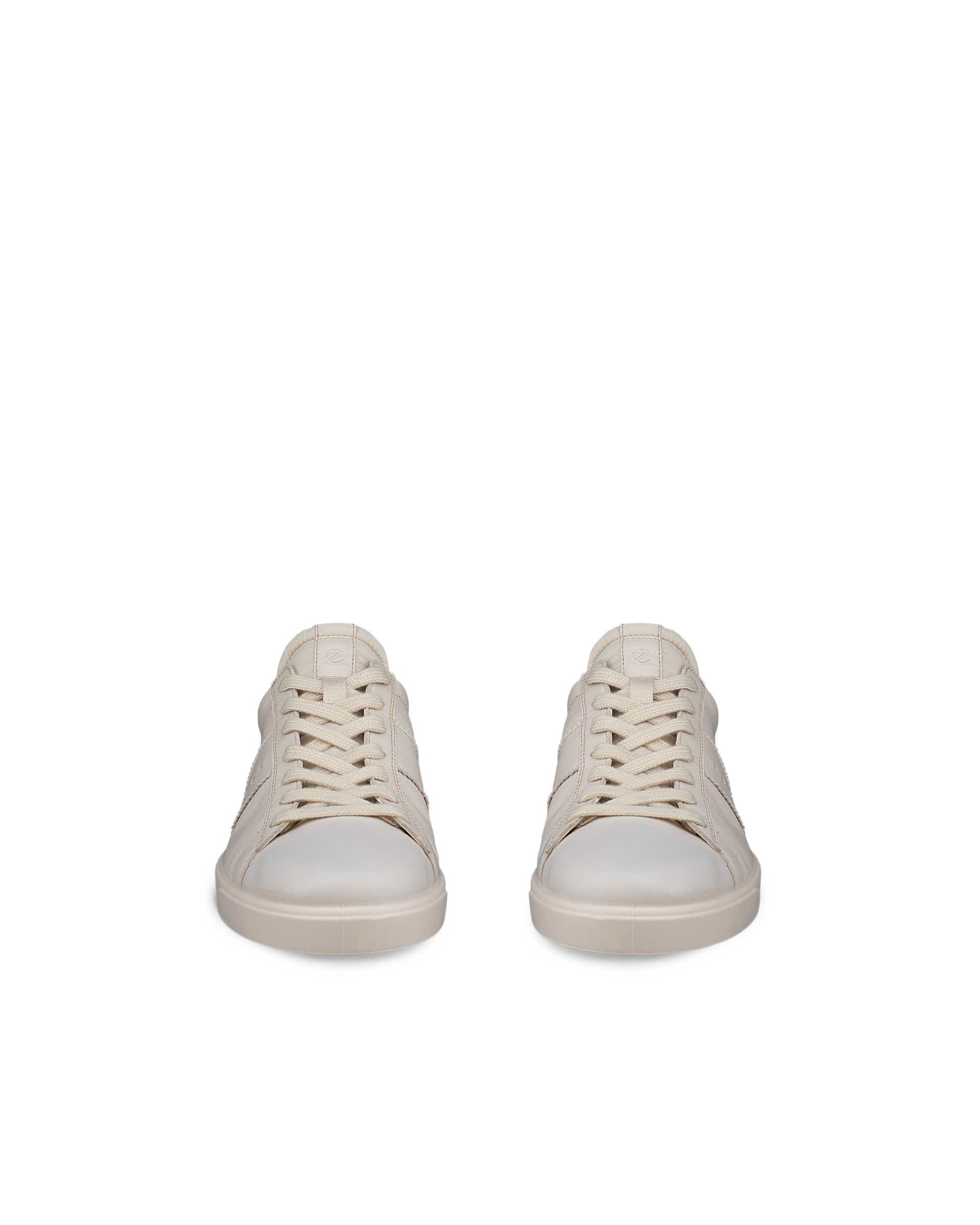 ECCO® STREET LITE baskets en cuir pour femme - Beige - Front pair