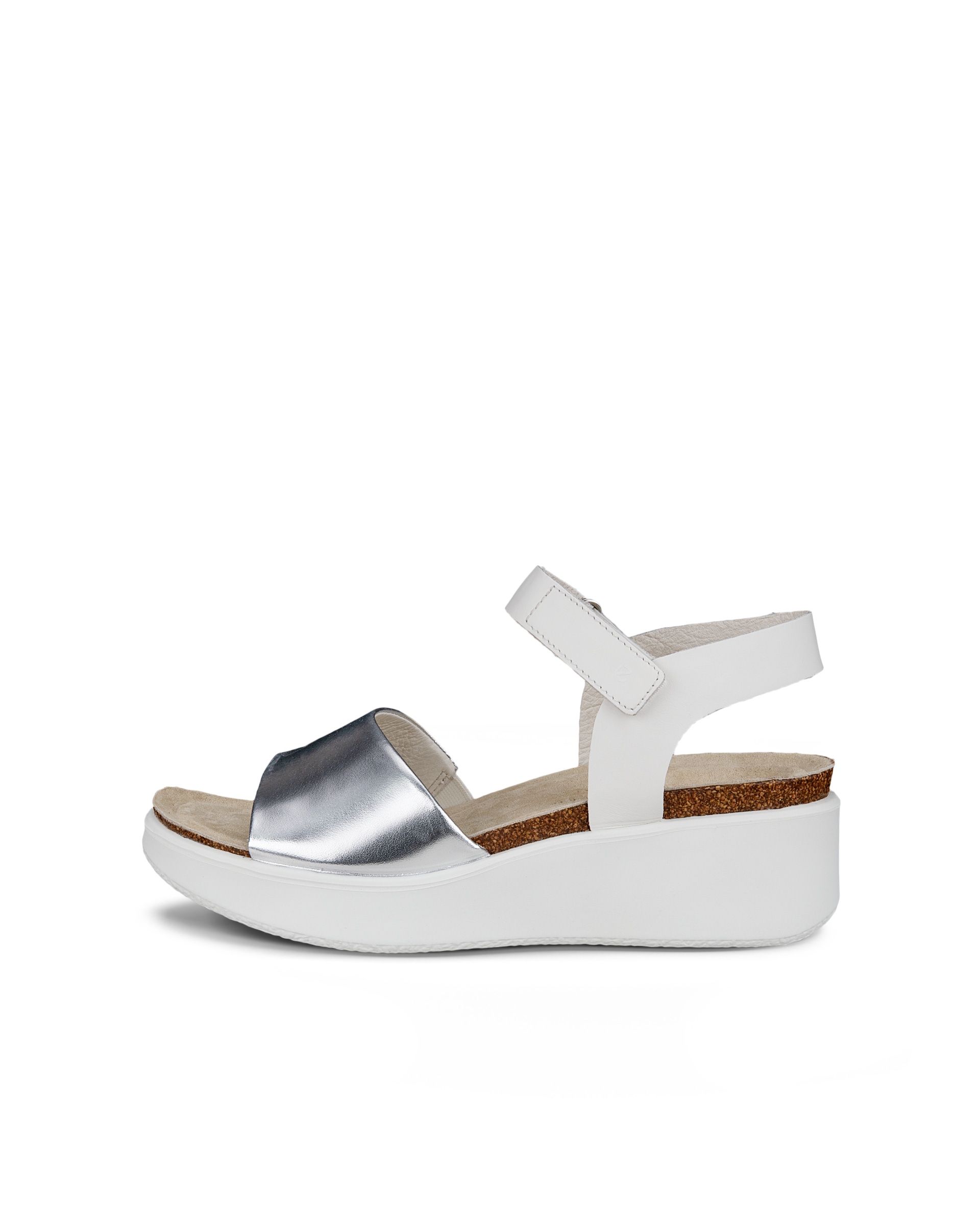 ECCO FLOWT WEDGE CORK - Bijela - Outside