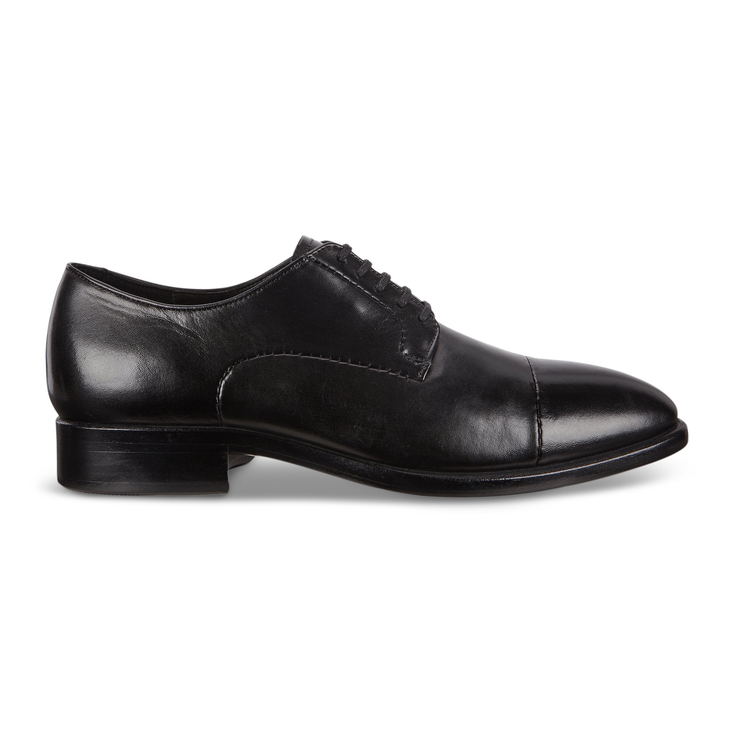 ECCO Vitrus Mondial メンズ レザーダービーシューズ - ブラック - Outside