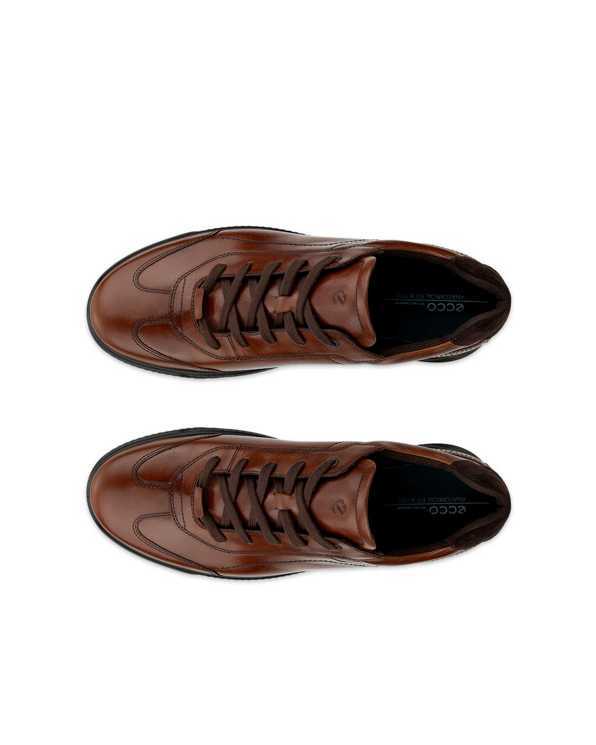 ECCO® BYWAY lædersko til herrer - Brun - Top left pair