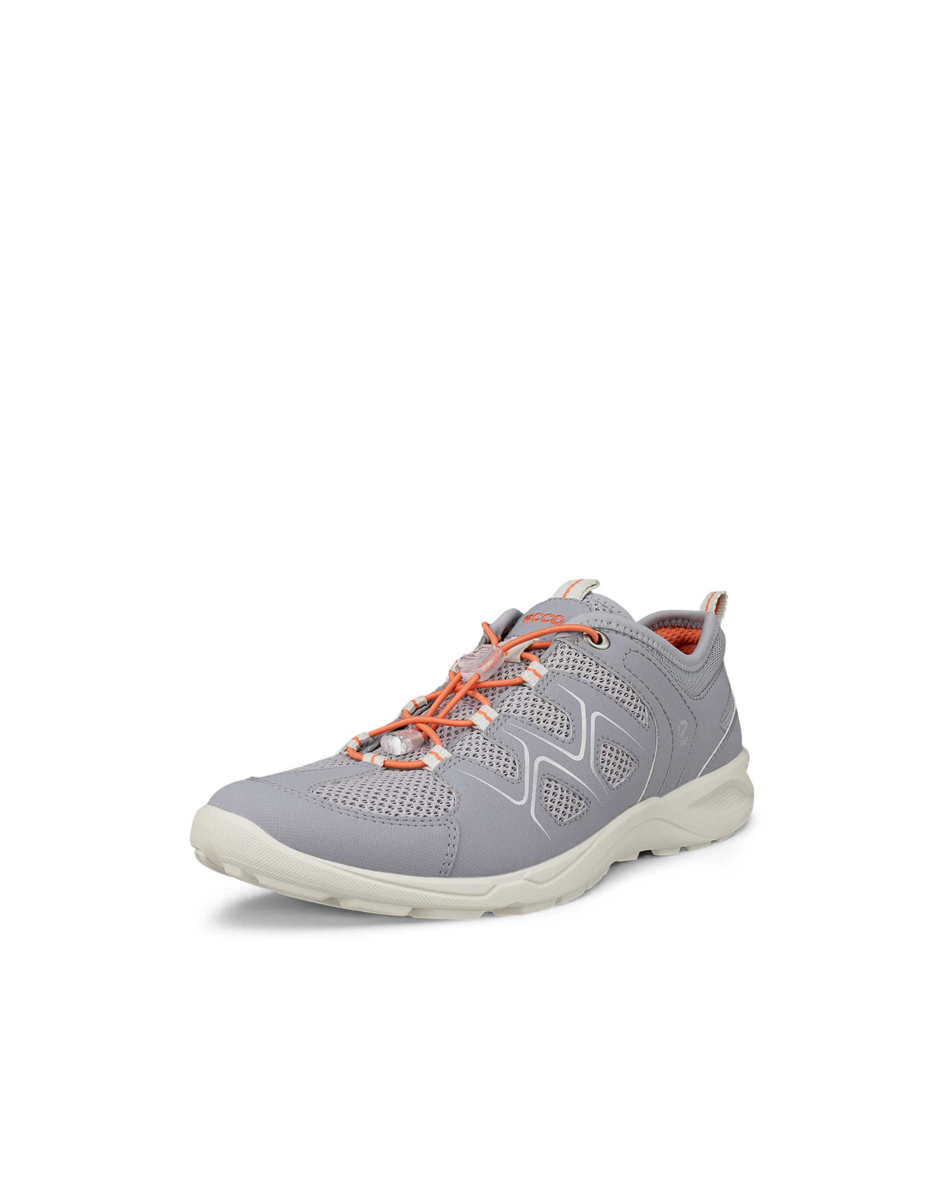 ECCO® Terracruise LT chaussures en cuir de plein air pour femme - Gris - Main