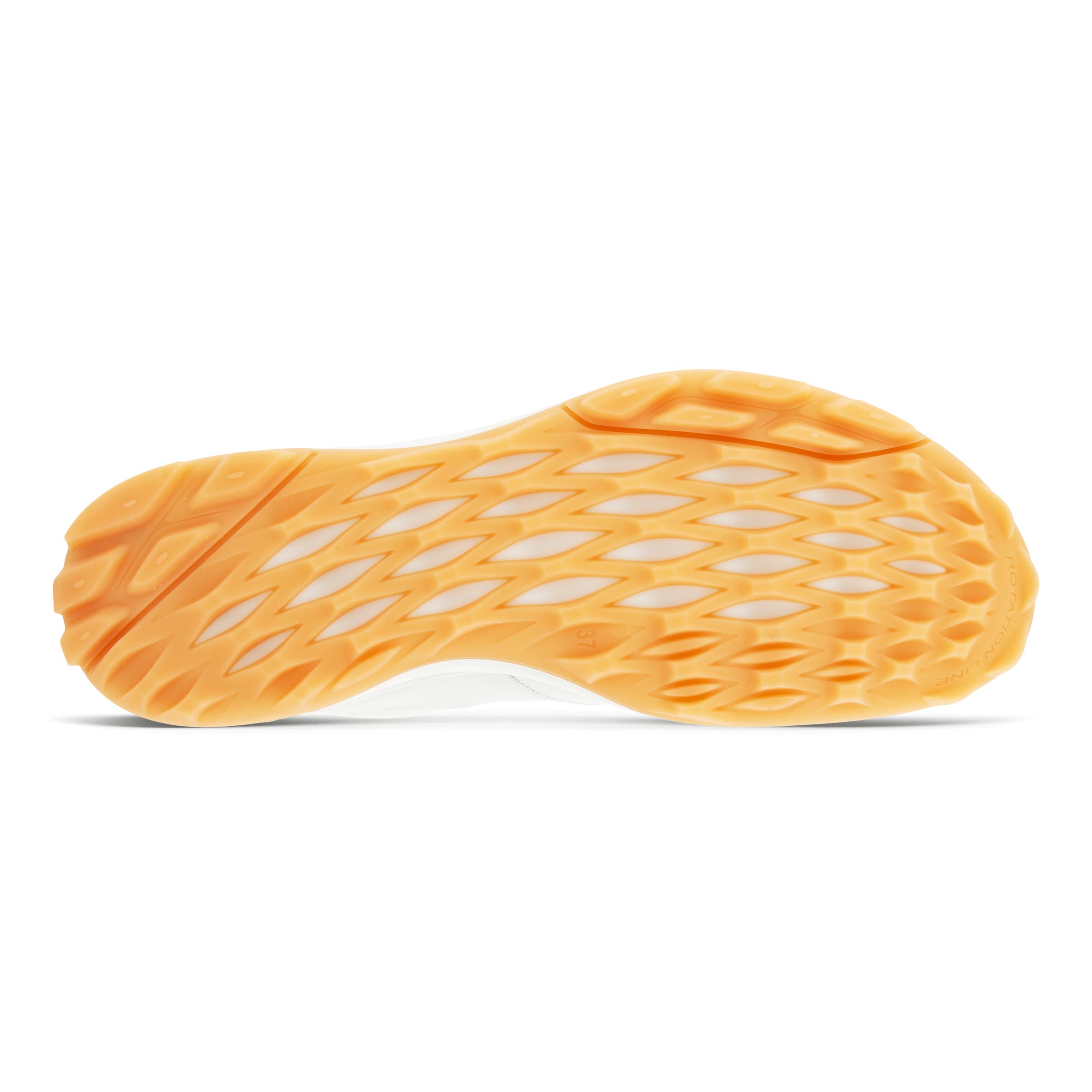 Ladies ECCO® Golf BIOM Hybrid 3 Leather Golf Shoe - White - Sole