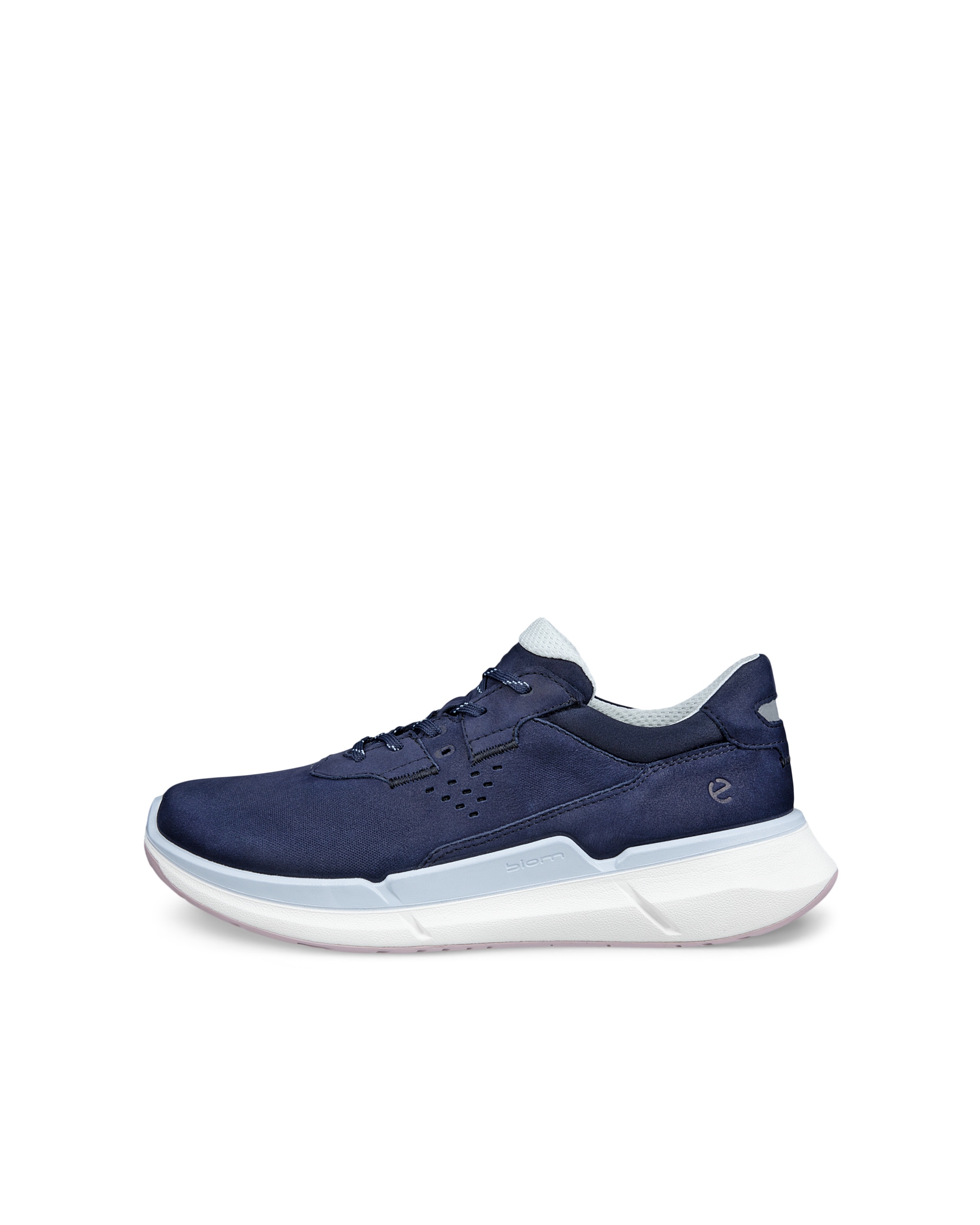 ECCO® BIOM 2.2 Dames leren sneaker - Blauw - Outside