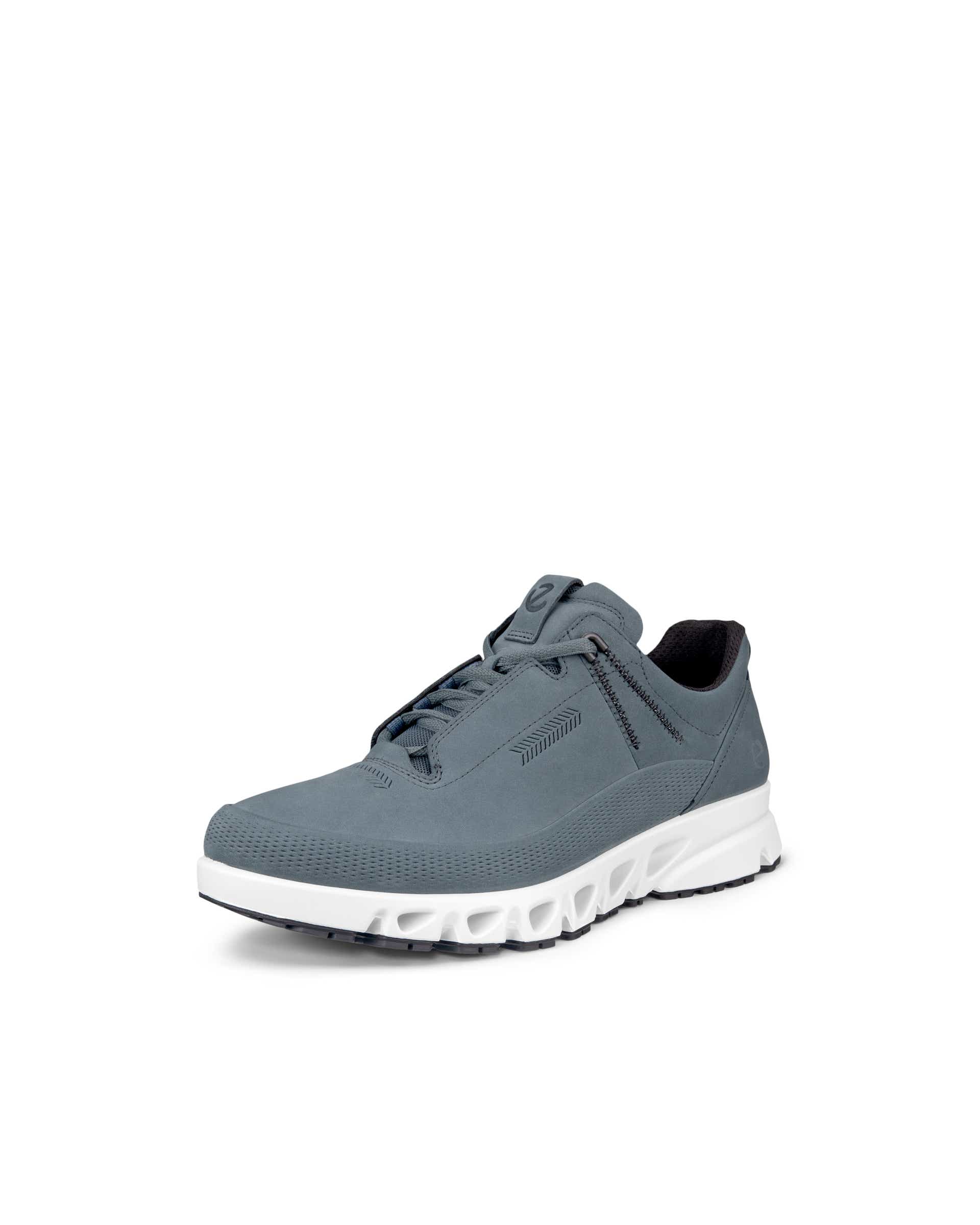 ECCO Multi Vent Low メンズ ヌバックGore-Texシューズ | ブルー