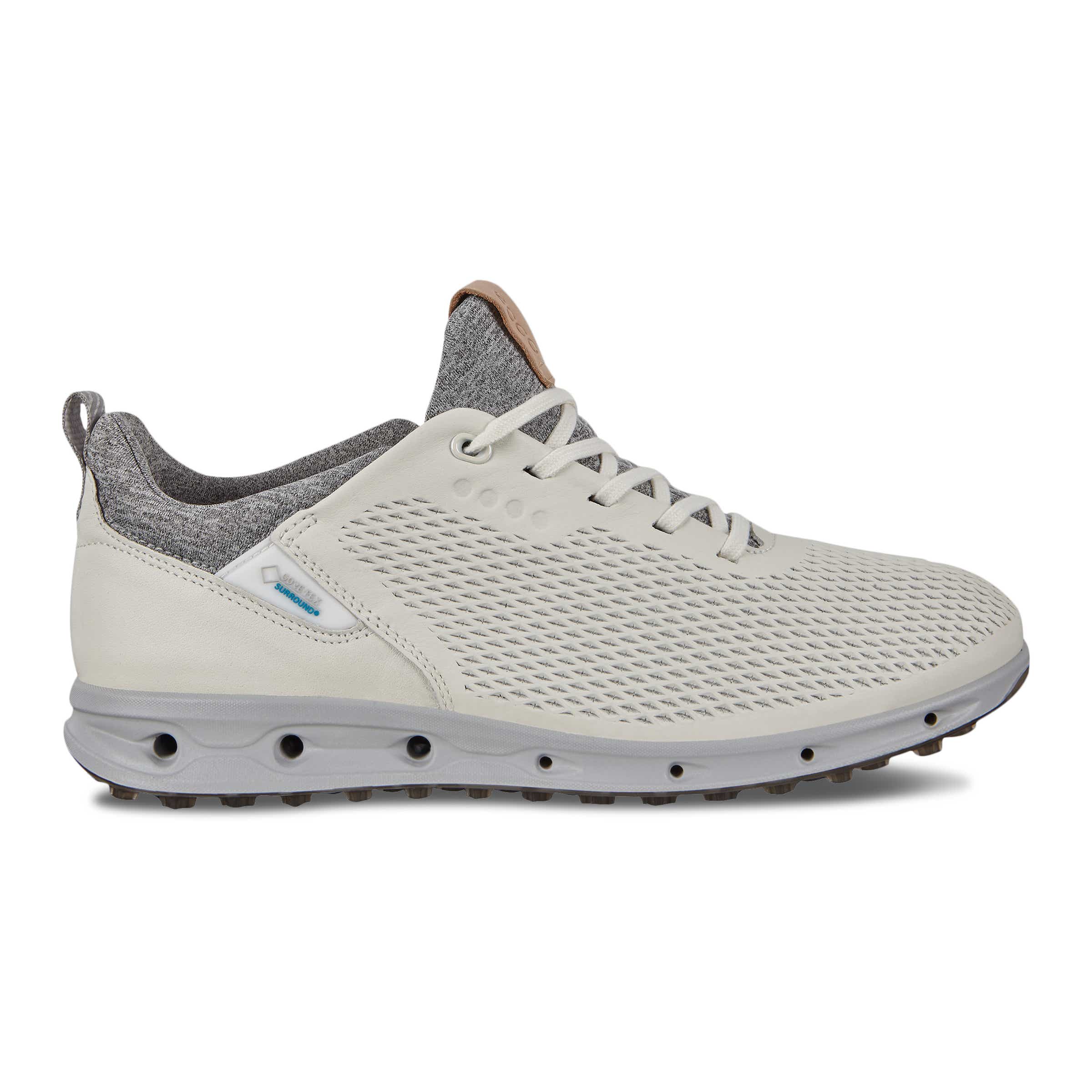 Ladies ECCO® Golf Cool Pro Leather Gore-Tex Golf Shoe | White