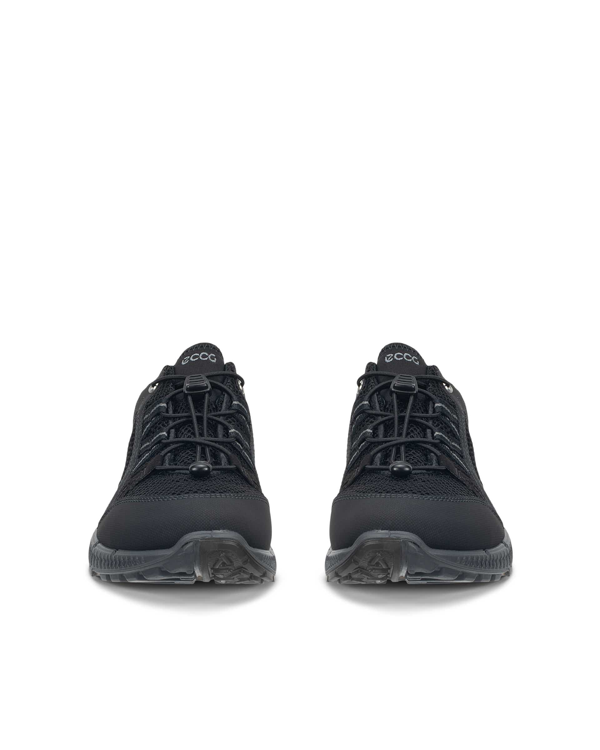 Damskie tekstylne buty outdoorowe Gore-Tex ECCO® TERRACRUISE II - Czarny - Front pair
