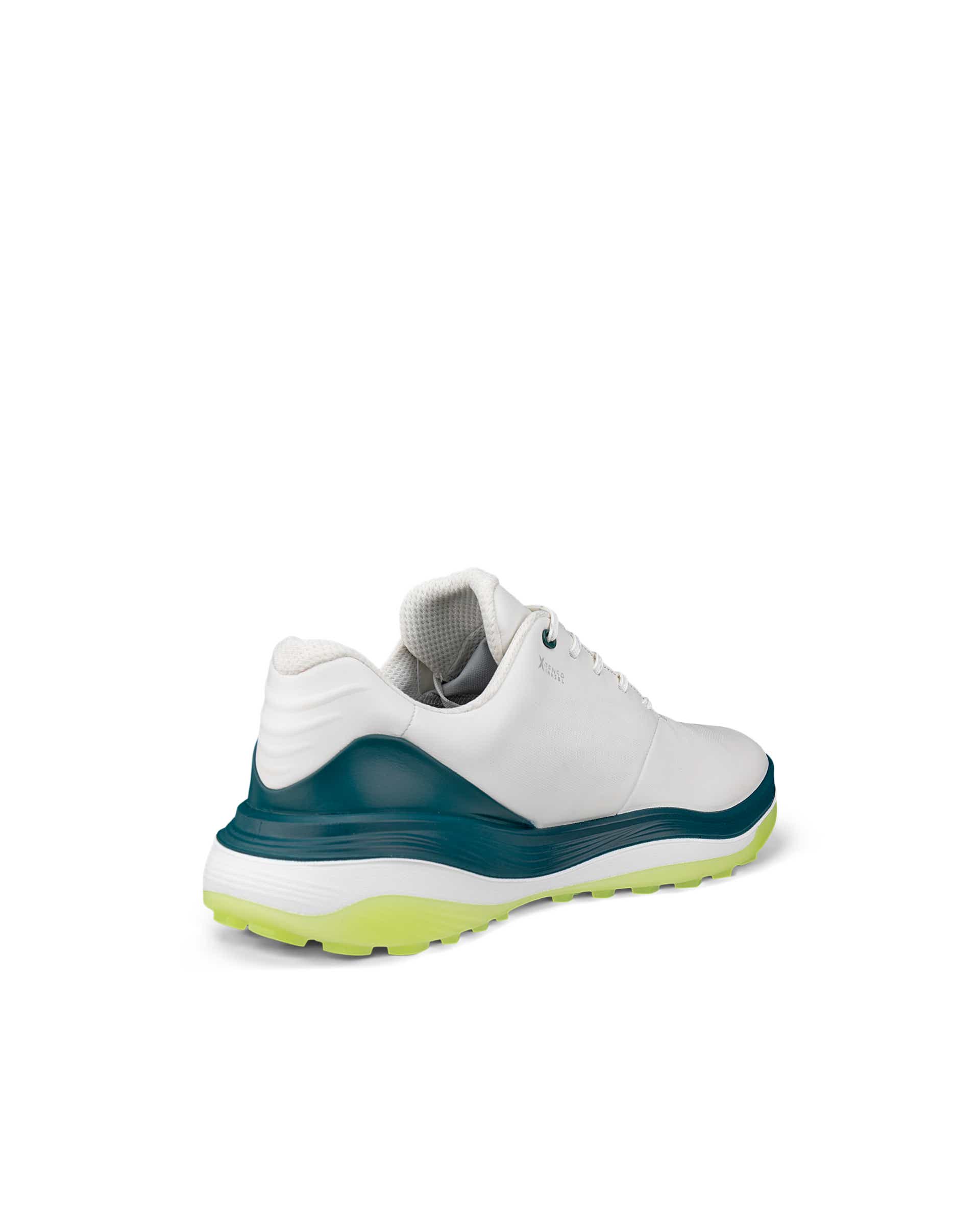 ECCO LT1 GOLF LACE Men メンズ レザーウォータープルーフゴルフシューズ - ホワイト - Back