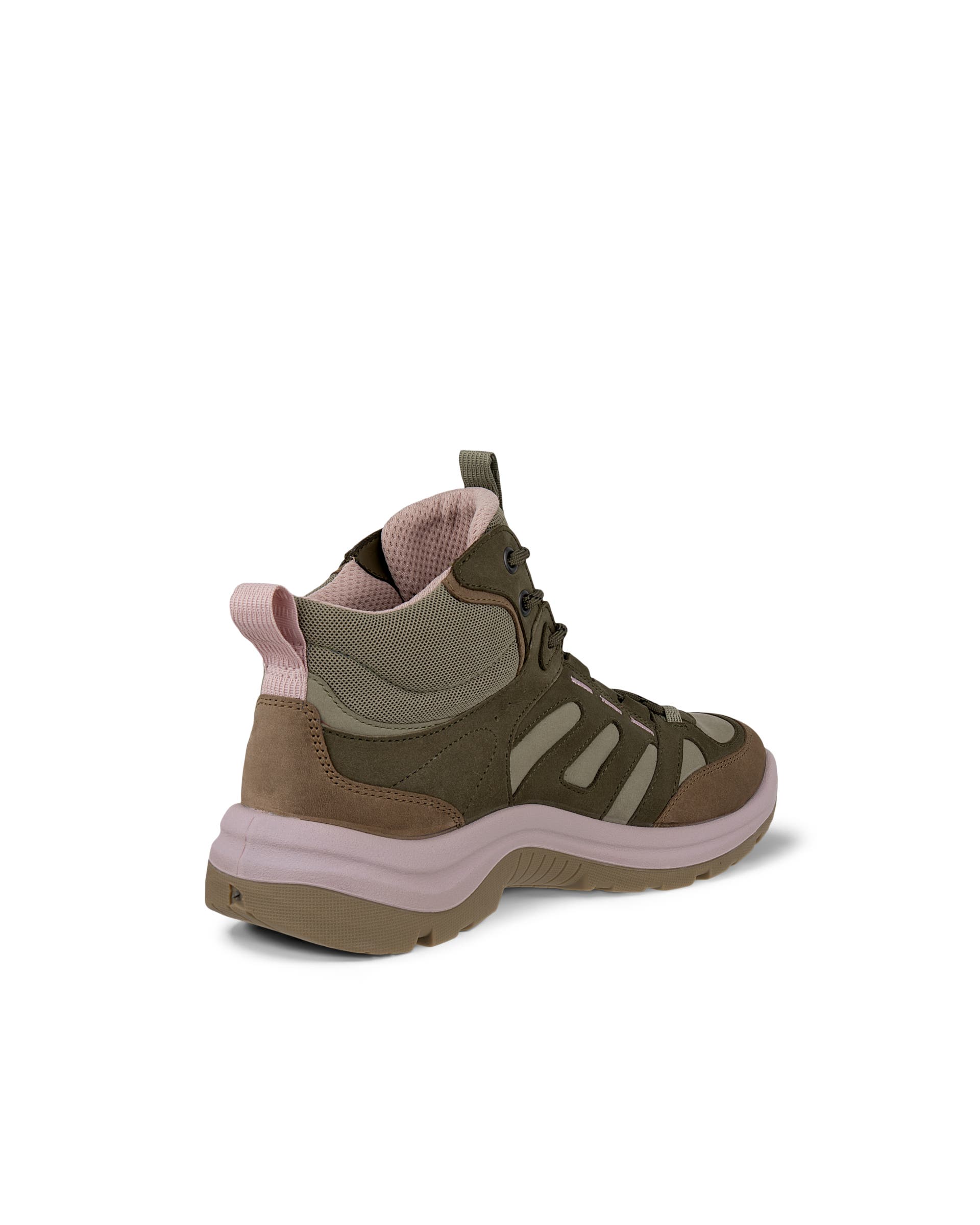 ECCO® OFFROAD ženske vodootporne srednje čizme od nubuka za boravak na otvorenom - Zelena - Back