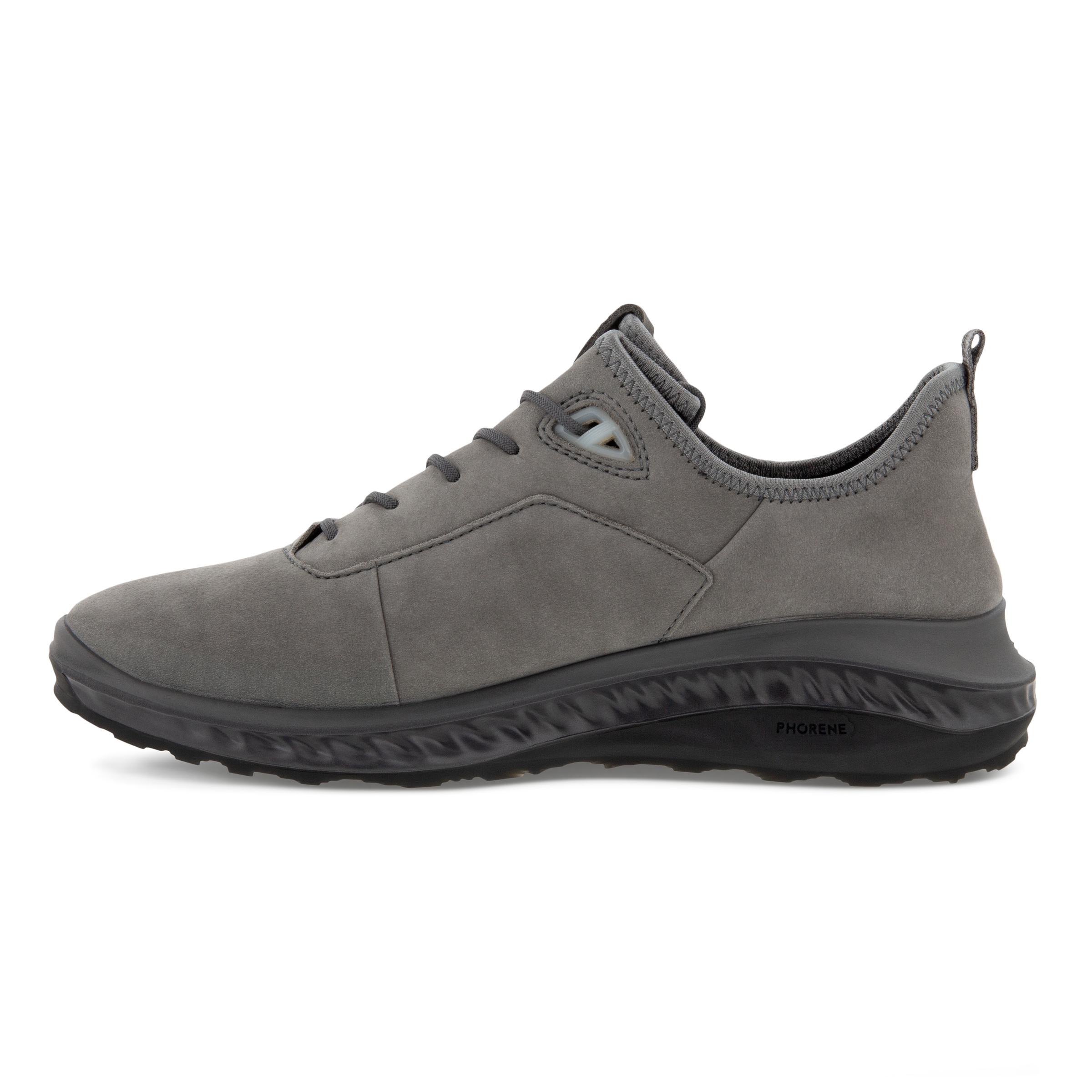 ❀美品 ecco スニーカー グレー メタリック 24cm エコー ECCO SOFT 7 M グレー 47036402244（メンズ）天然皮革