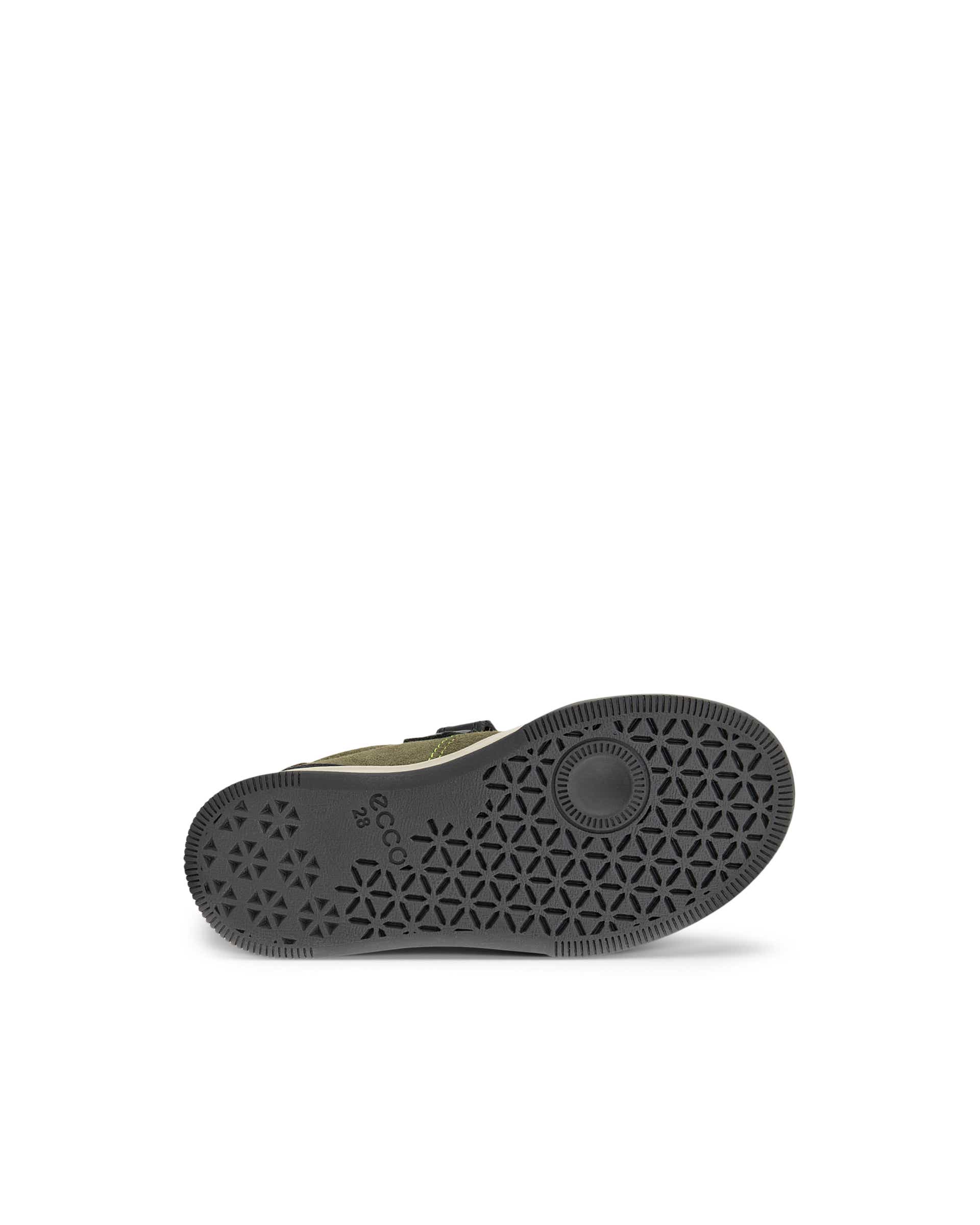 ECCO® STREET COURT K odiniai sportbačiai vaikams - Žalia - Sole