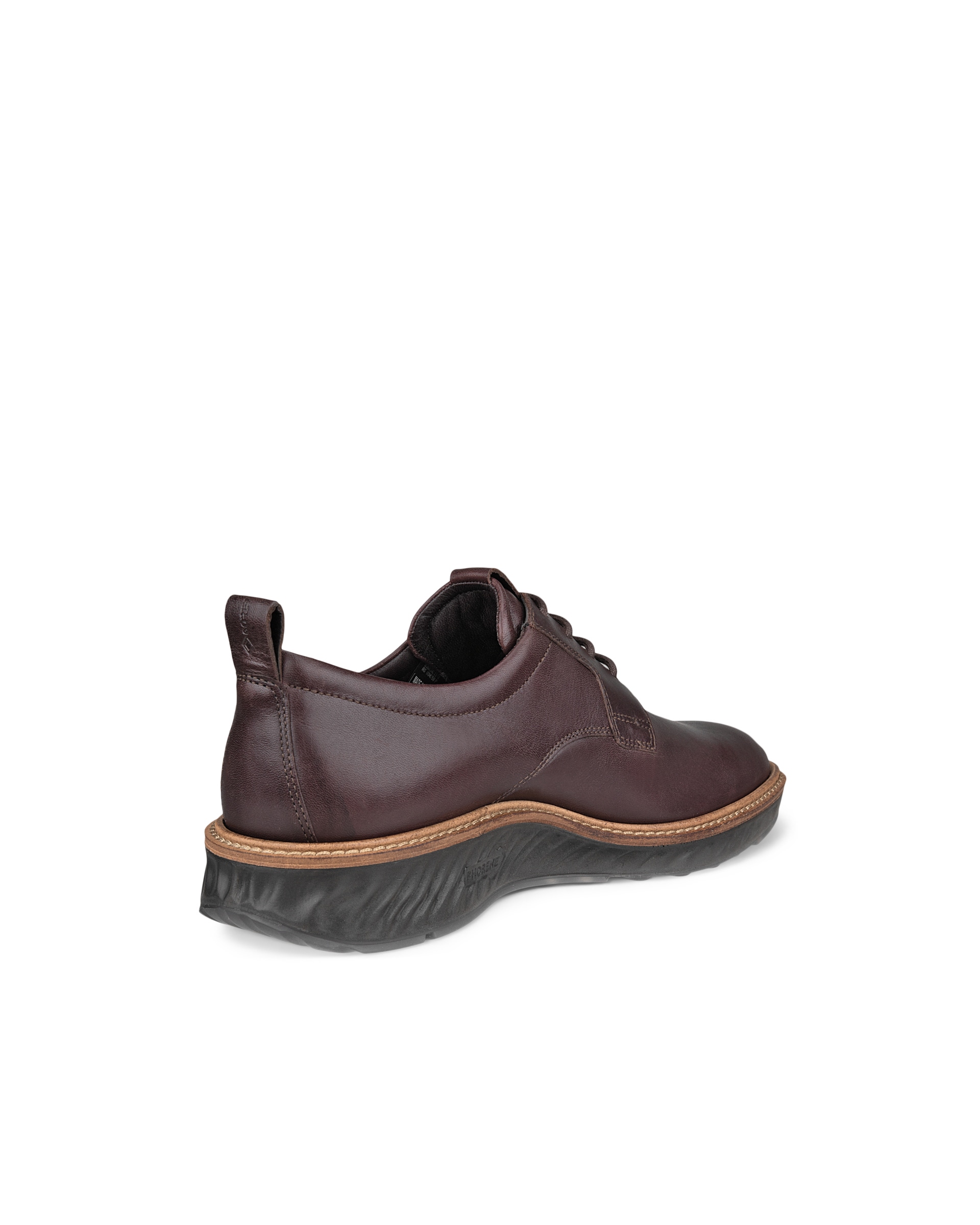 ECCO Men's ST. 1 Hybrid Waterproof Derby - Brown - Back